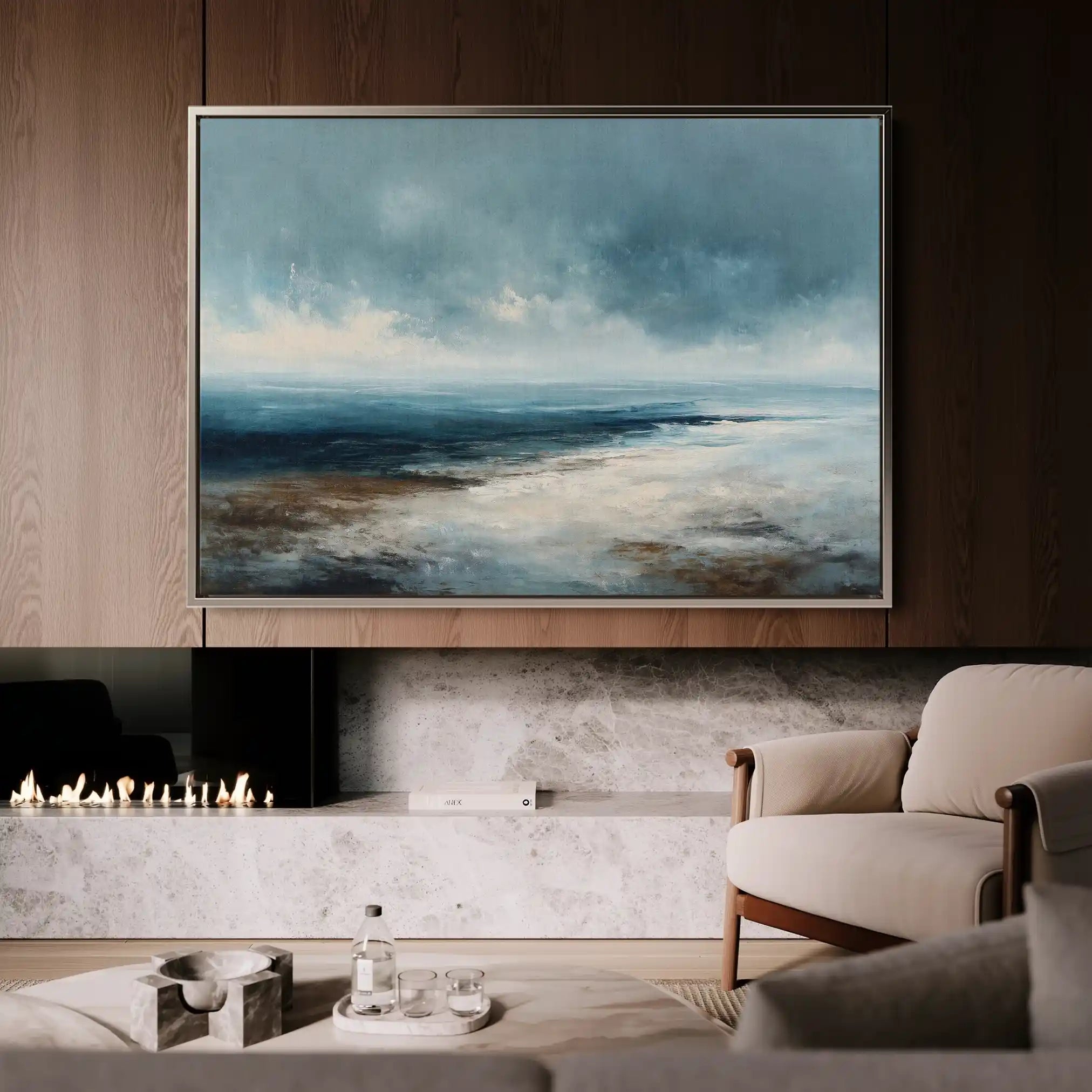Abstract 1625 Canvas Art 60 x 40 cm / Stretched on hidden frame
