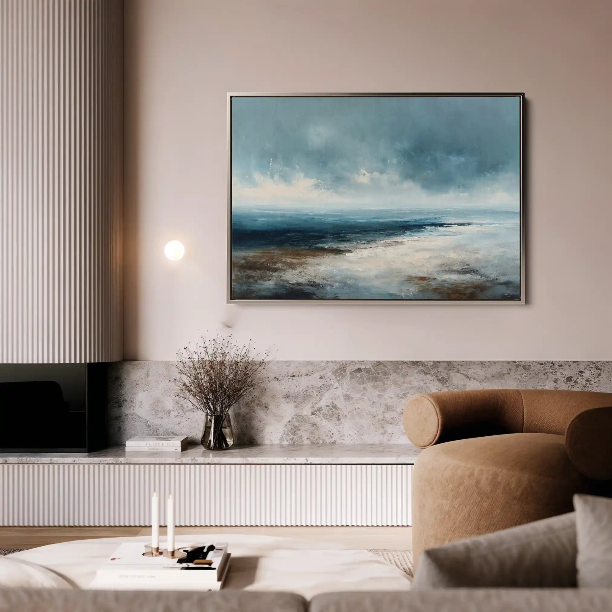 Abstract 1625 Canvas Art 60 x 40 cm / Stretched on hidden frame