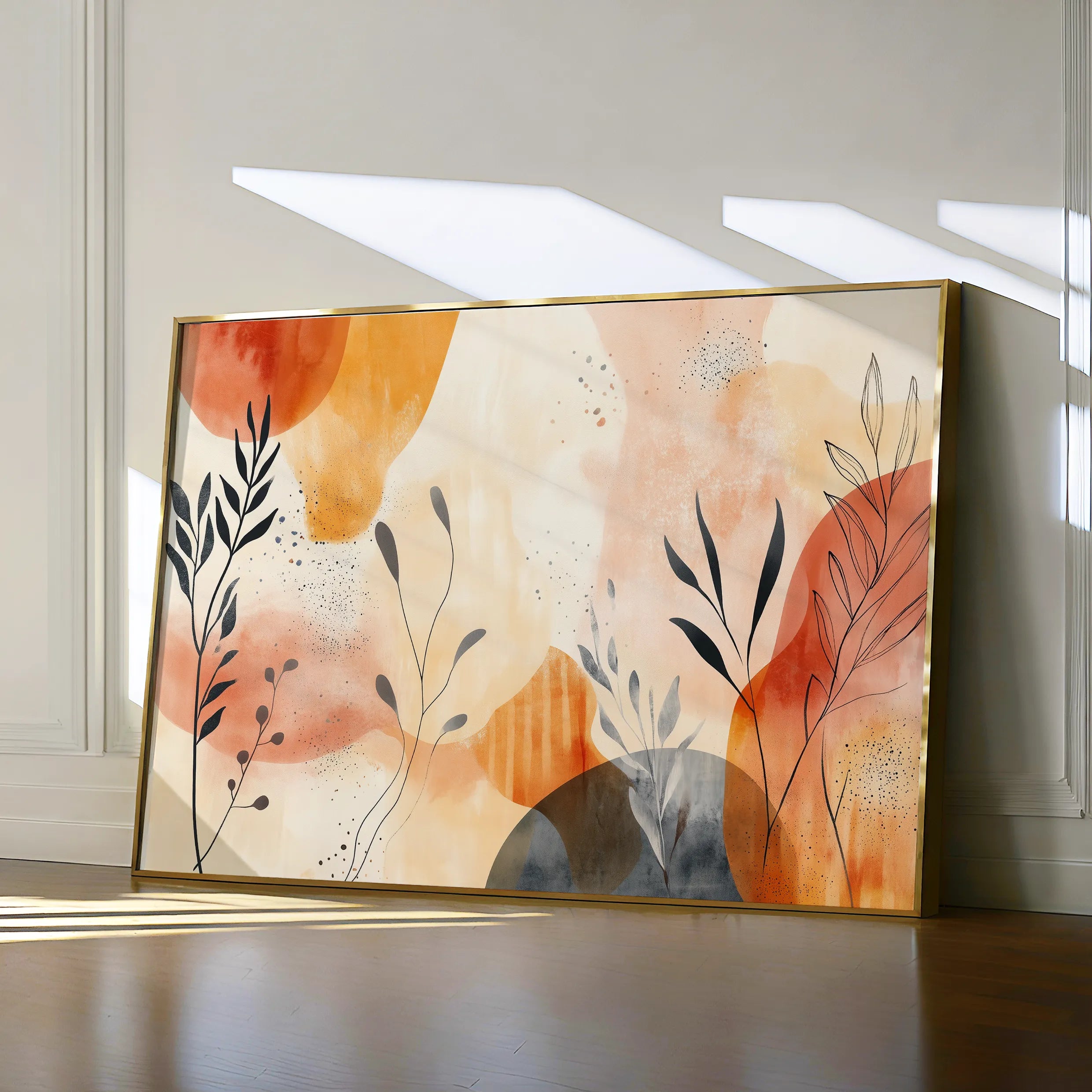 Boho Canvas Wall Art WAD163-BH 90 x 60 cm / Stretched on hidden frame