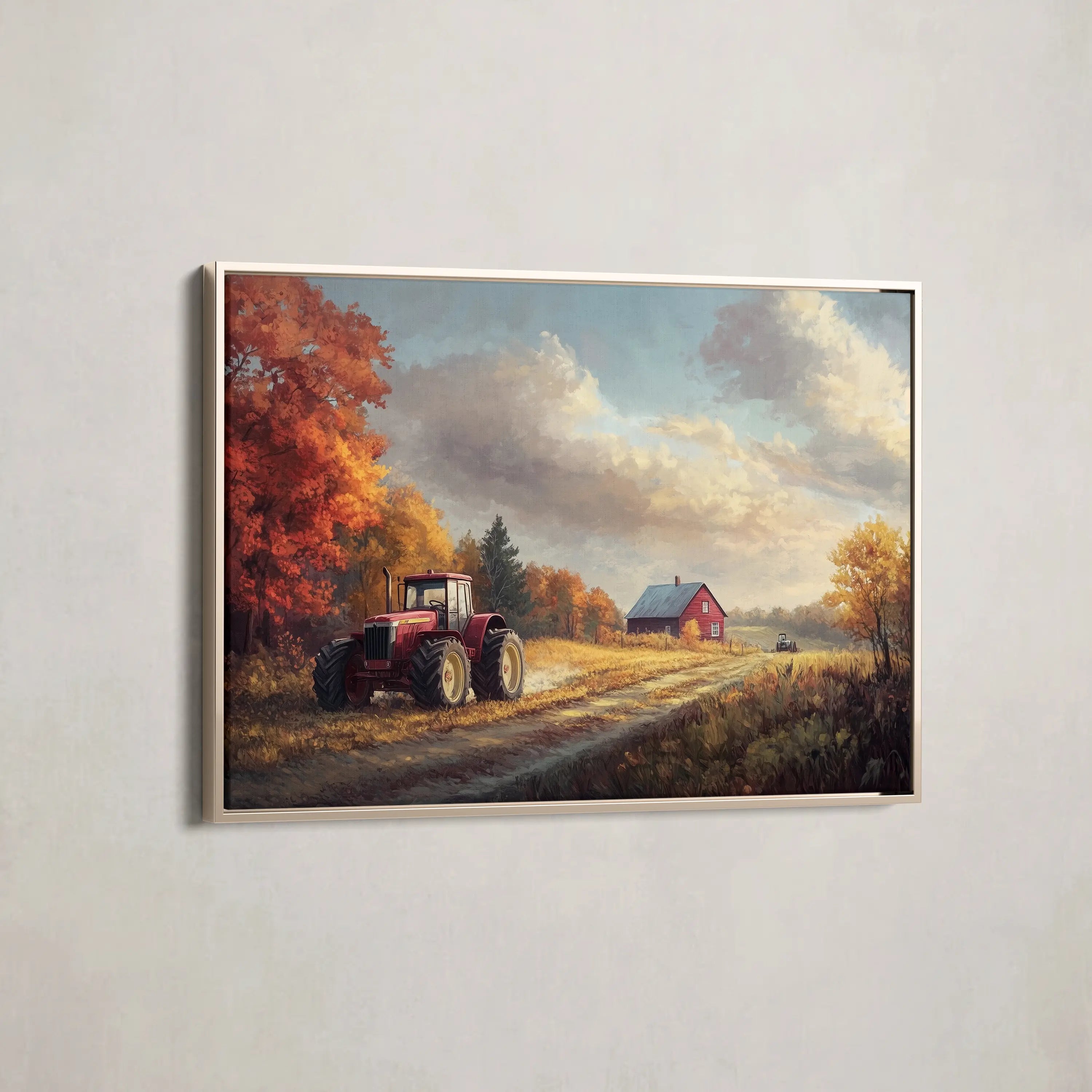 Landscape Canvas Wall Art WAD163-L 90 x 60 cm / Stretched on hidden frame