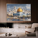 Palestine 163 Canvas Art 60 x 40 cm / Stretched on hidden frame
