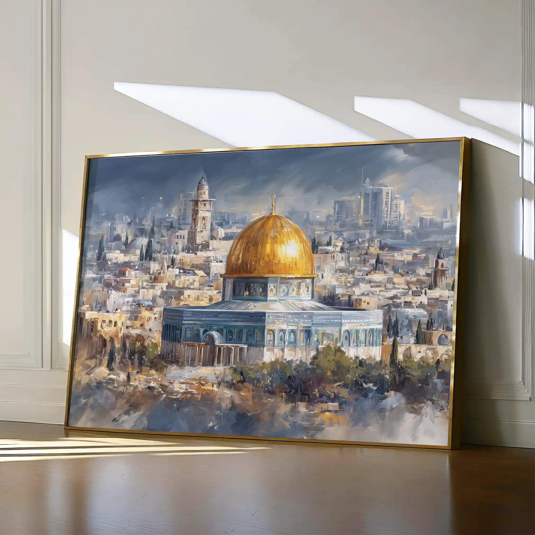 Palestine 163 Canvas Art 60 x 40 cm / Stretched on hidden frame