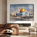 Palestine 163 Canvas Art 60 x 40 cm / Stretched on hidden frame