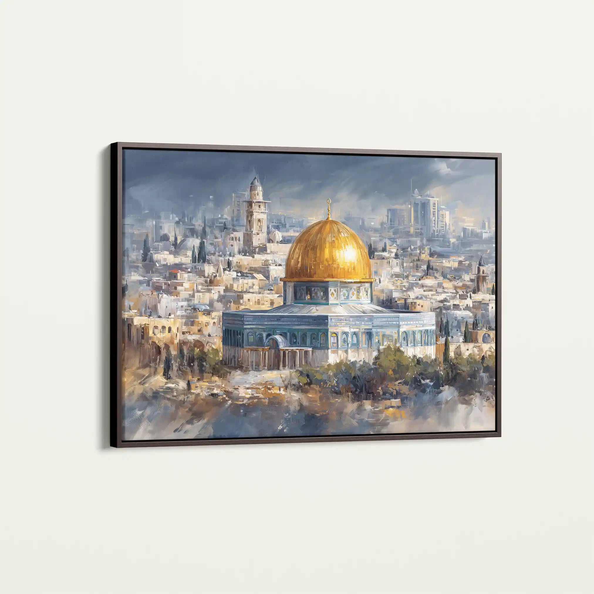 Palestine 163 Canvas Art 60 x 40 cm / Stretched on hidden frame