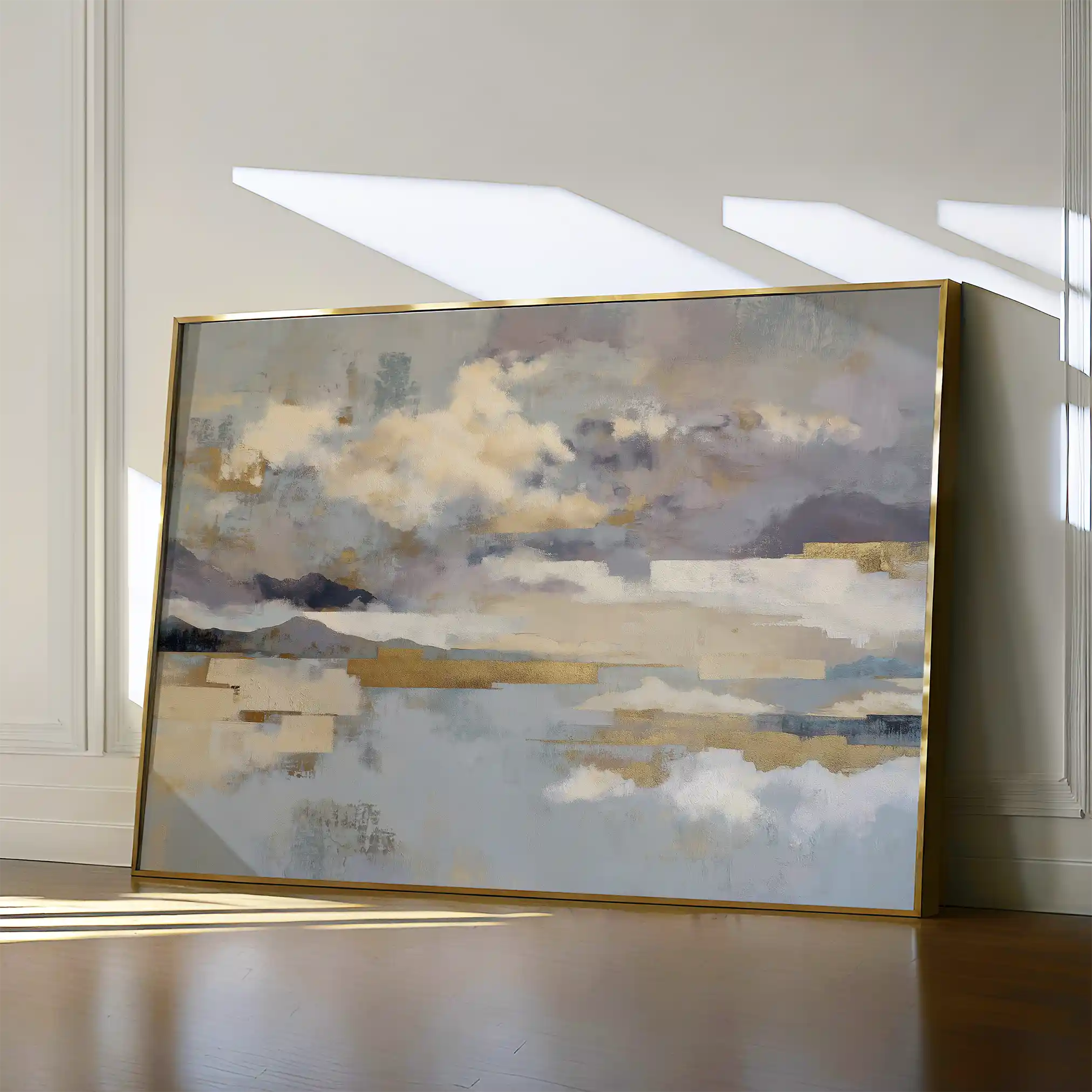 Abstract 1630 Canvas Art 60 x 40 cm / Stretched on hidden frame