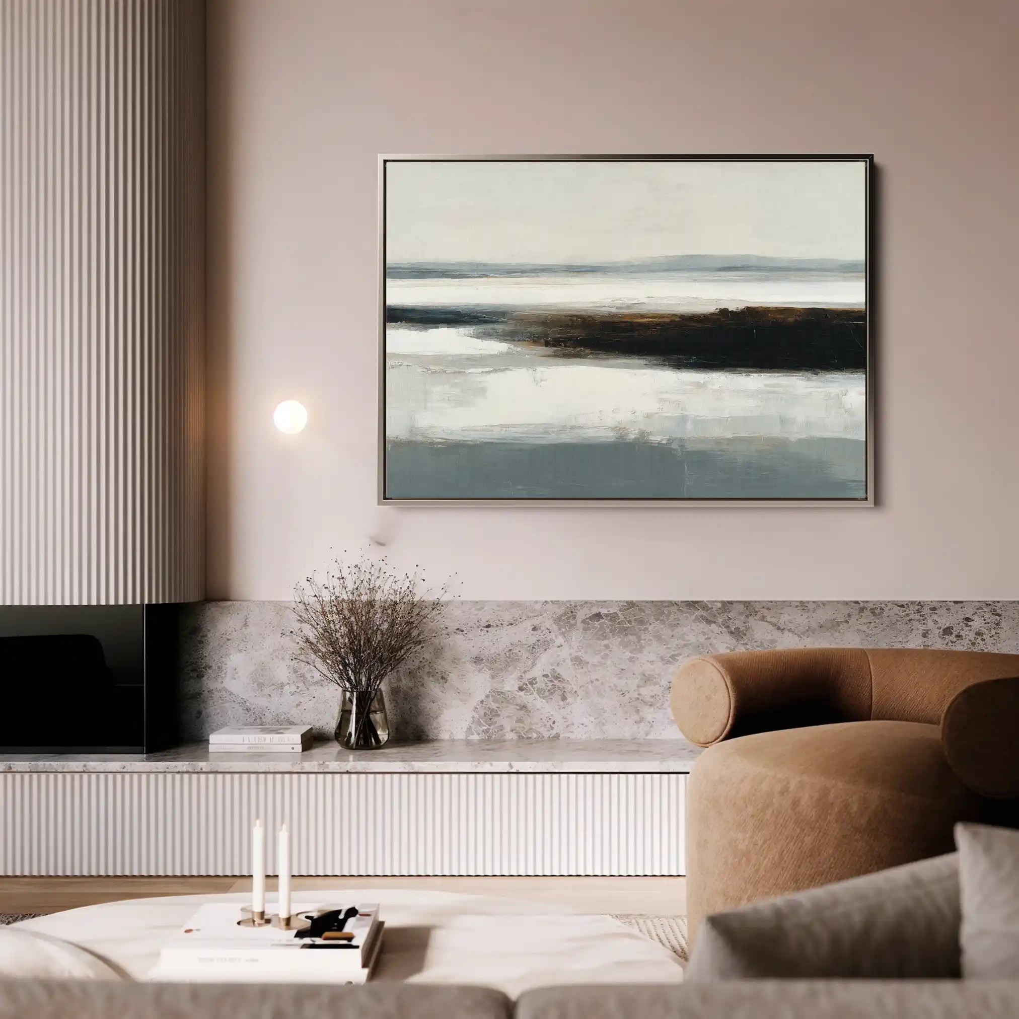 Abstract 1631 Canvas Art 60 x 40 cm / Stretched on hidden frame