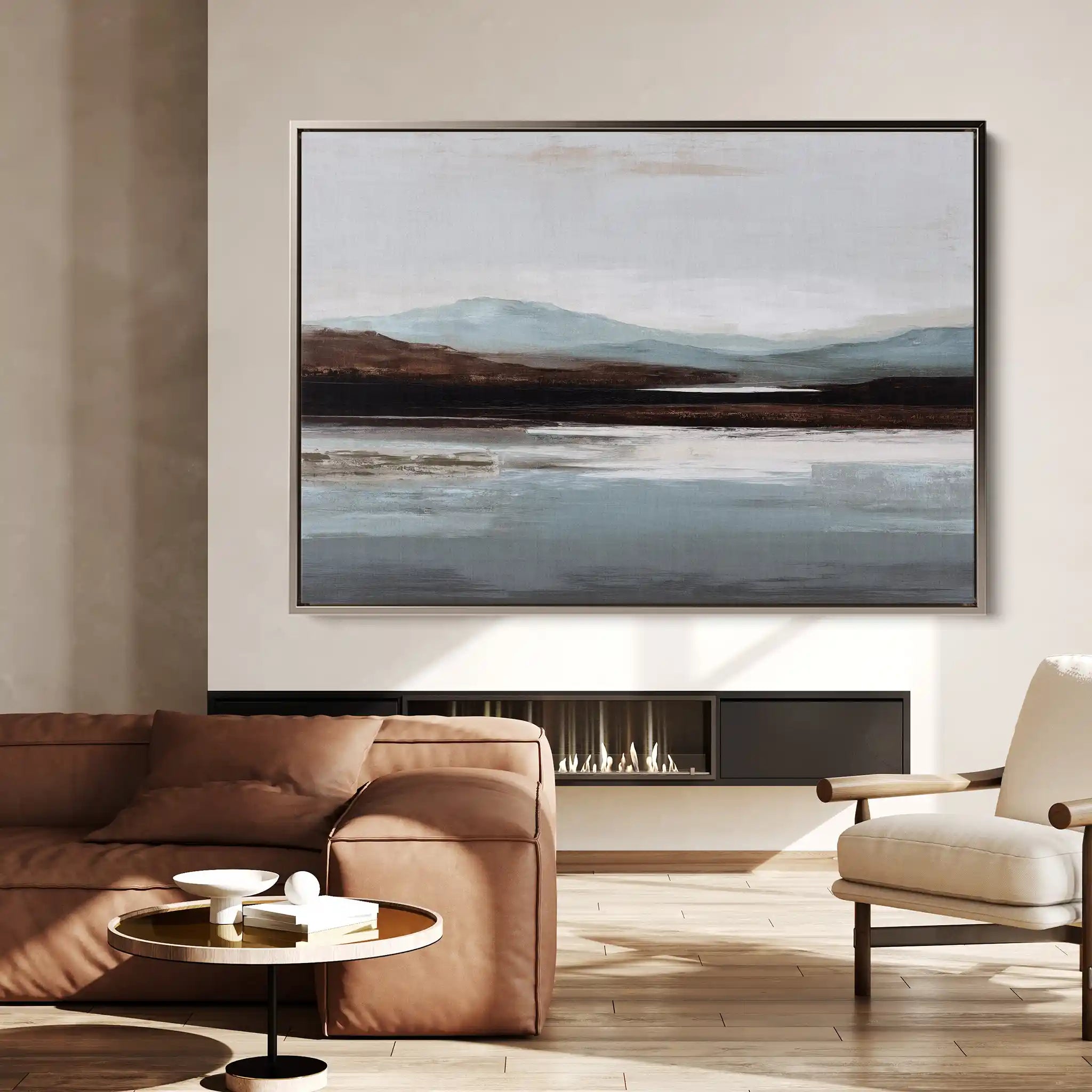 Abstract 1633 Canvas Art 60 x 40 cm / Stretched on hidden frame