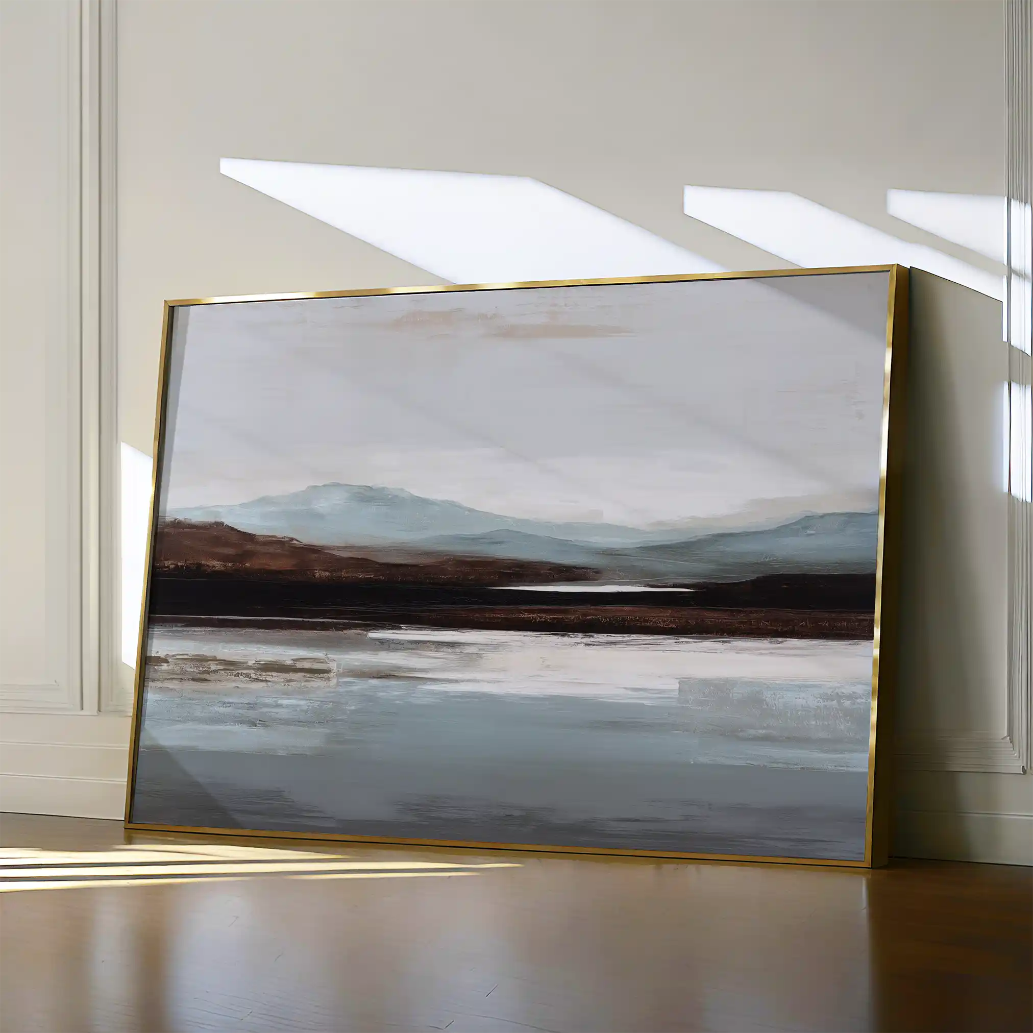 Abstract 1633 Canvas Art 60 x 40 cm / Stretched on hidden frame