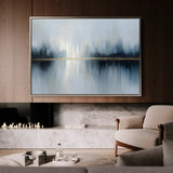 Abstract 1635 Canvas Art 60 x 40 cm / Stretched on hidden frame