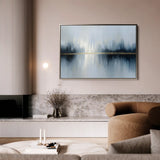 Abstract 1635 Canvas Art 60 x 40 cm / Stretched on hidden frame
