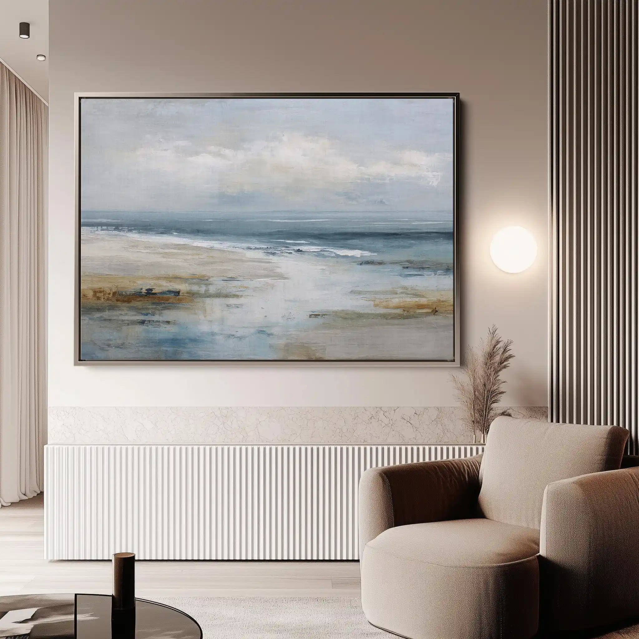 Abstract 1637 Canvas Art 60 x 40 cm / Stretched on hidden frame
