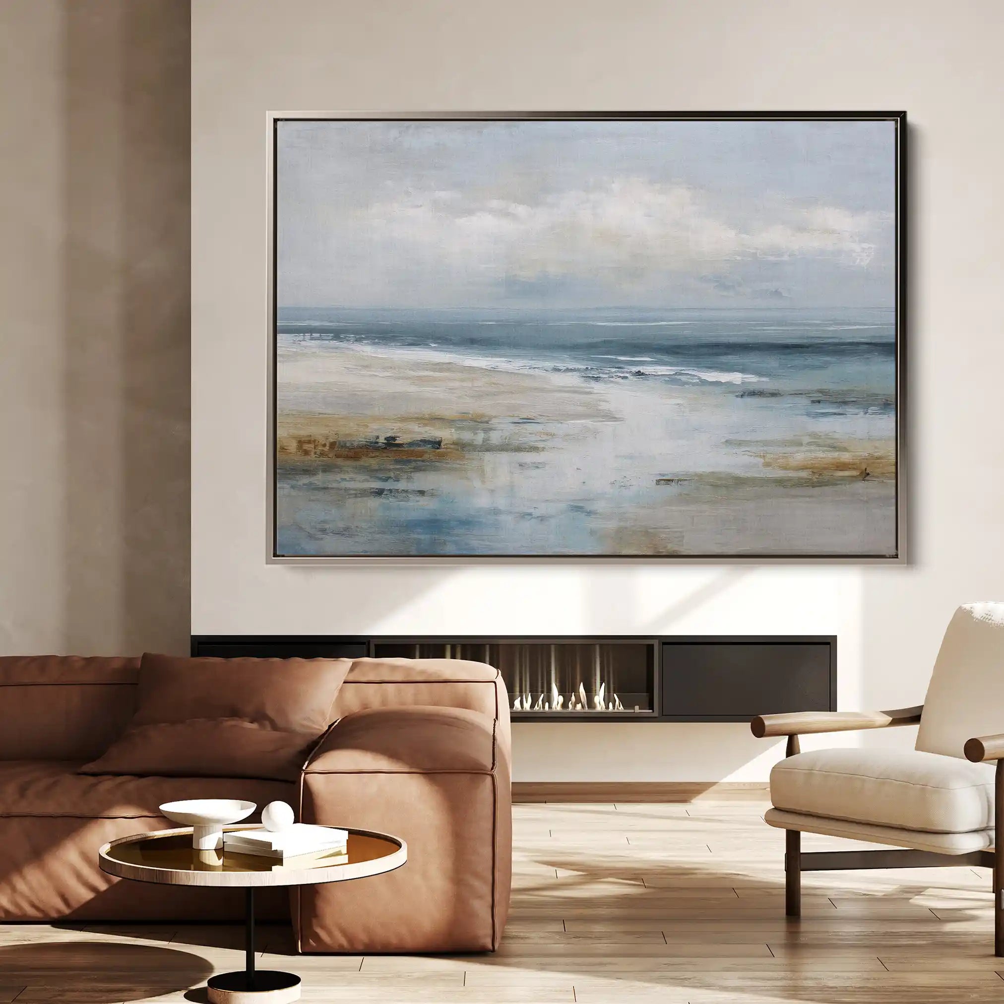 Abstract 1637 Canvas Art 60 x 40 cm / Stretched on hidden frame