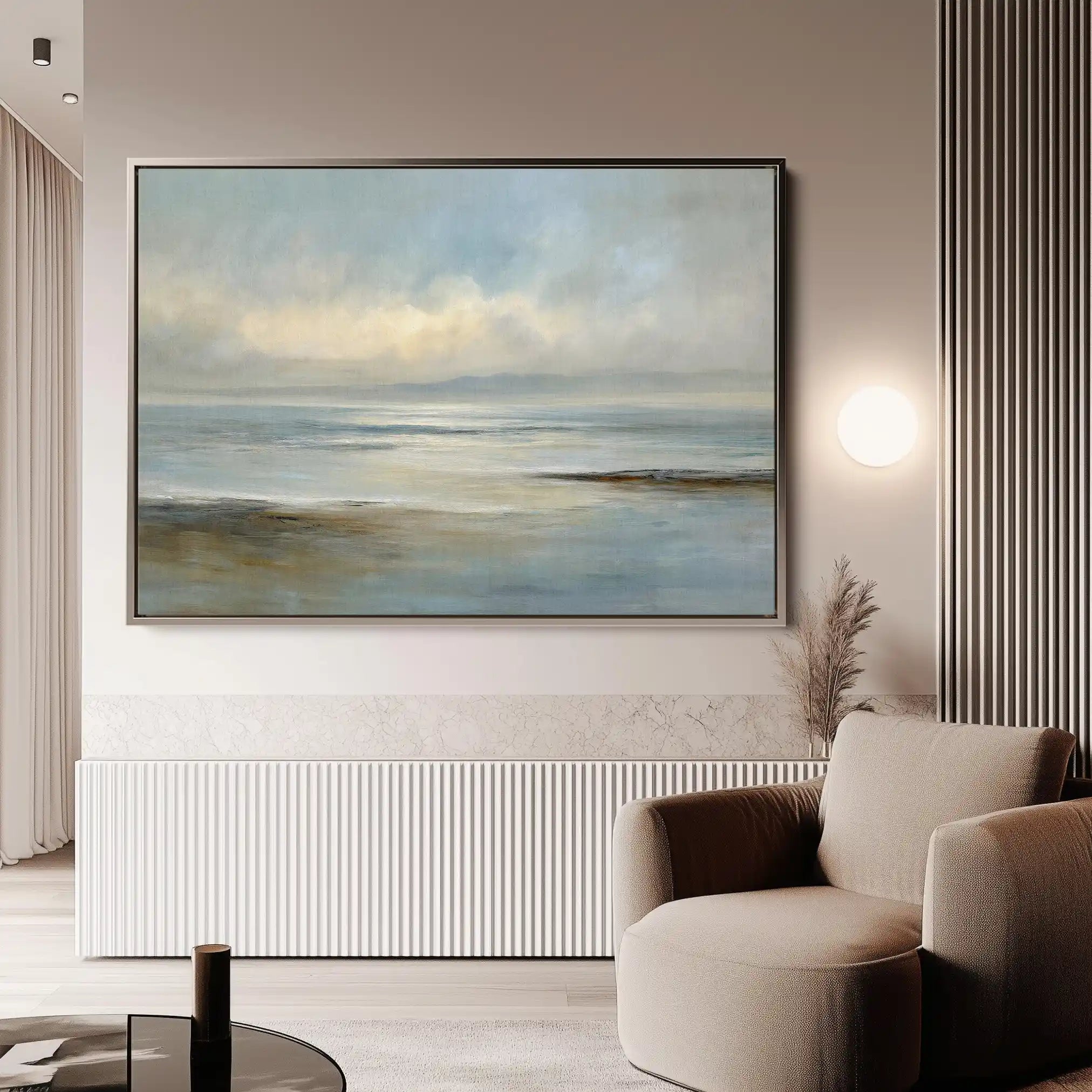 Abstract 1638 Canvas Art 60 x 40 cm / Stretched on hidden frame