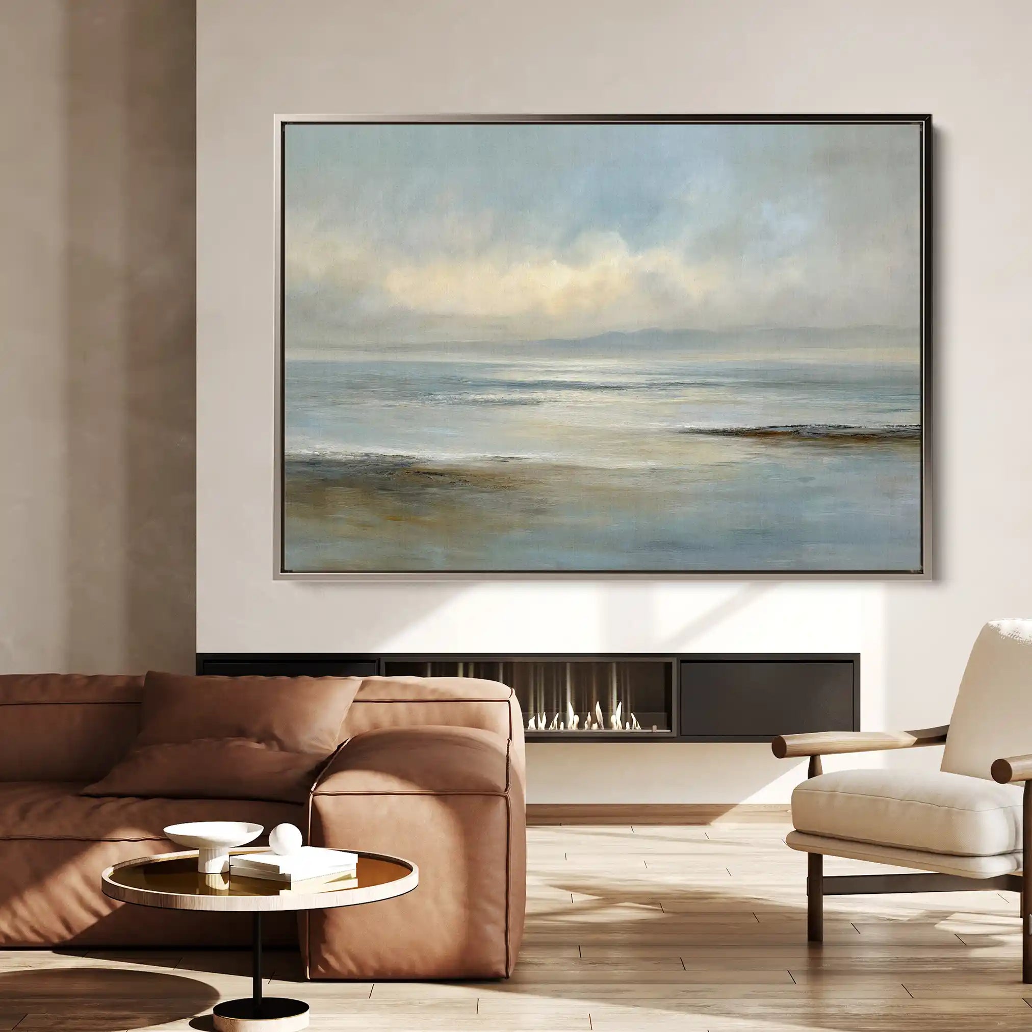 Abstract 1638 Canvas Art 60 x 40 cm / Stretched on hidden frame