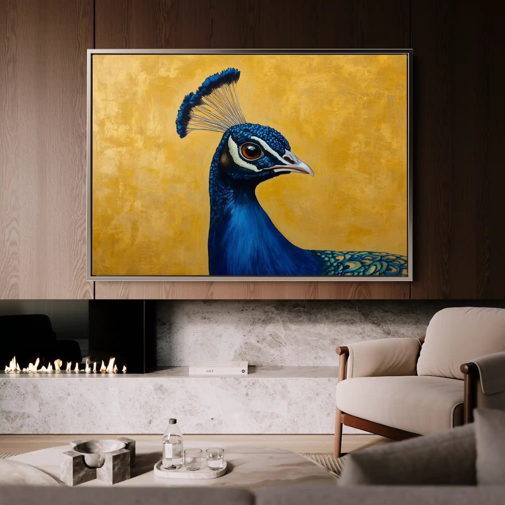 Animals 164 Canvas Art 90 x 60 cm / Stretched on hidden frame