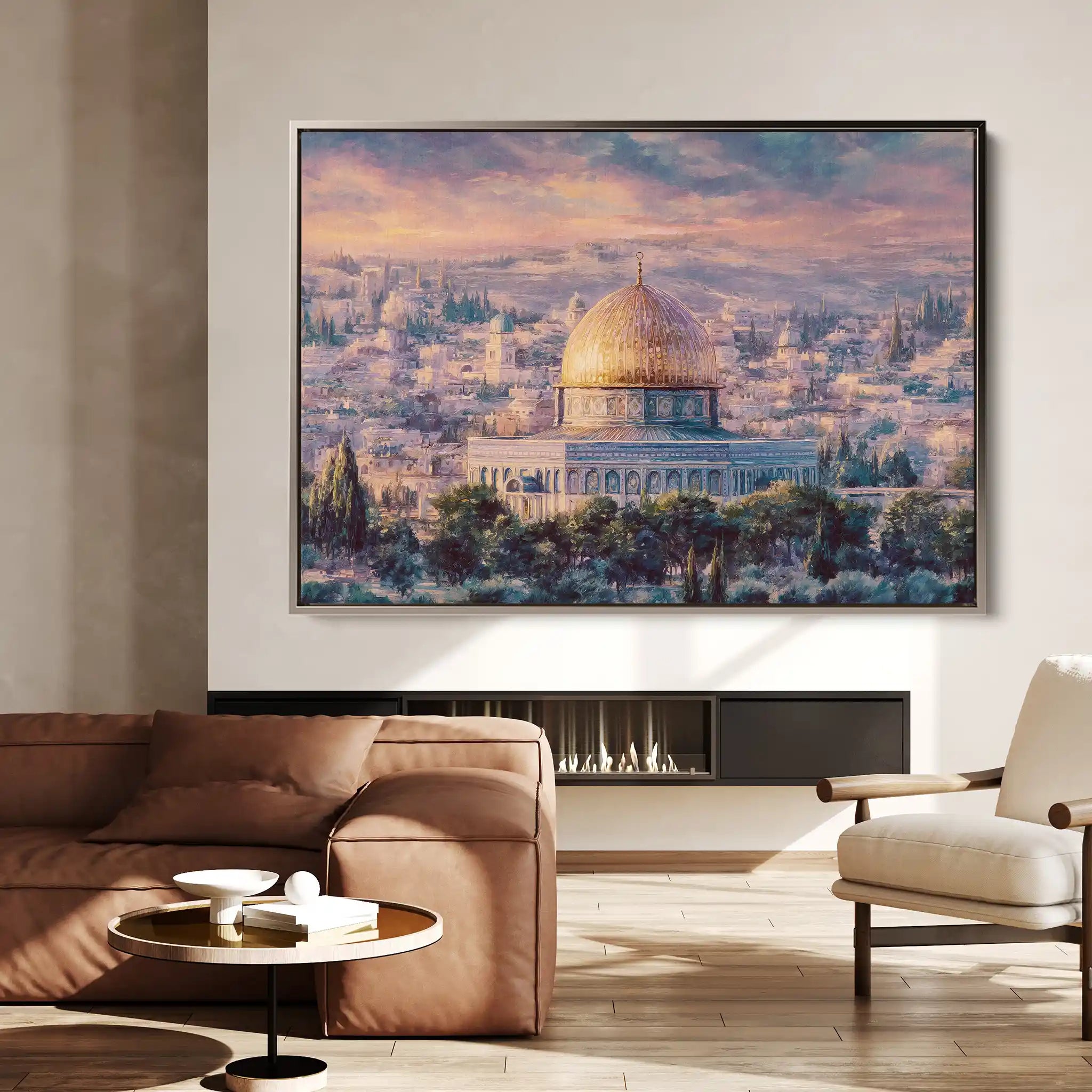 Palestine 164 Canvas Art 60 x 40 cm / Stretched on hidden frame