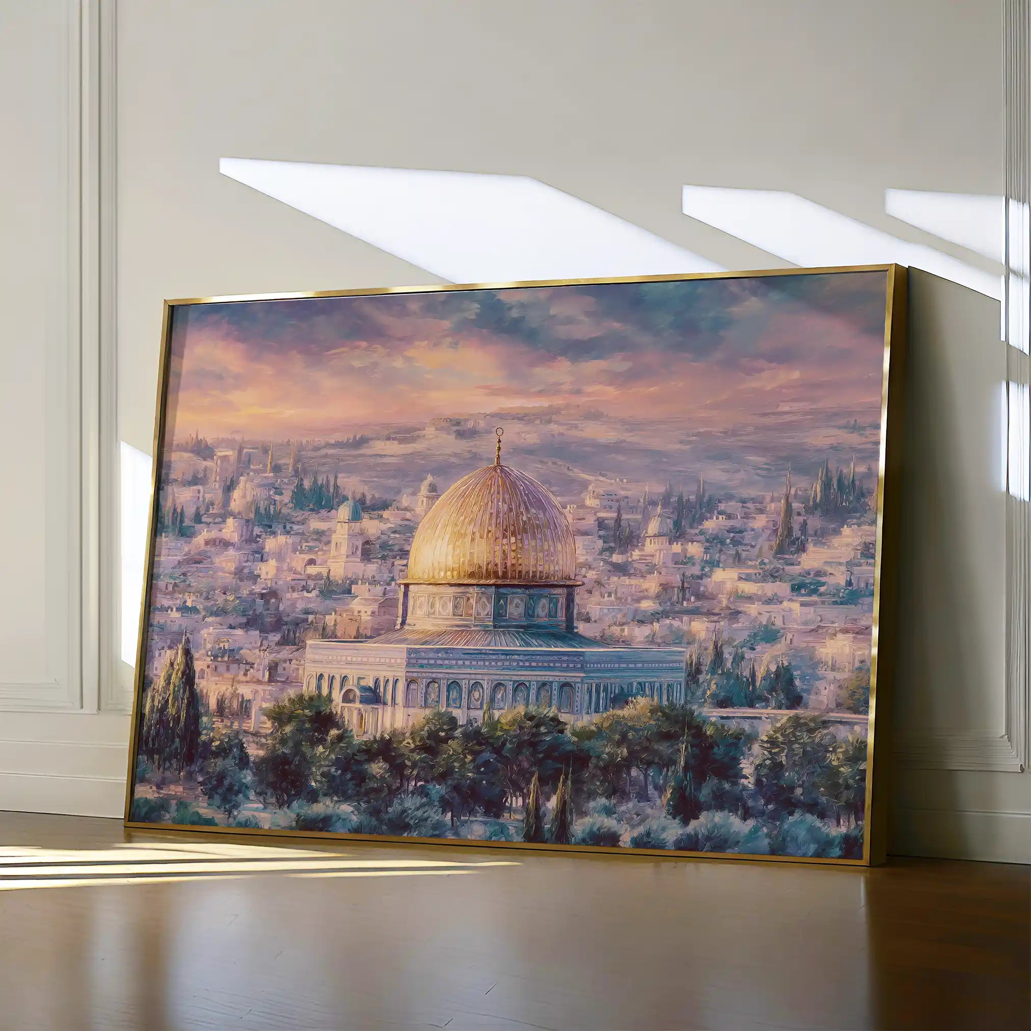 Palestine 164 Canvas Art 60 x 40 cm / Stretched on hidden frame