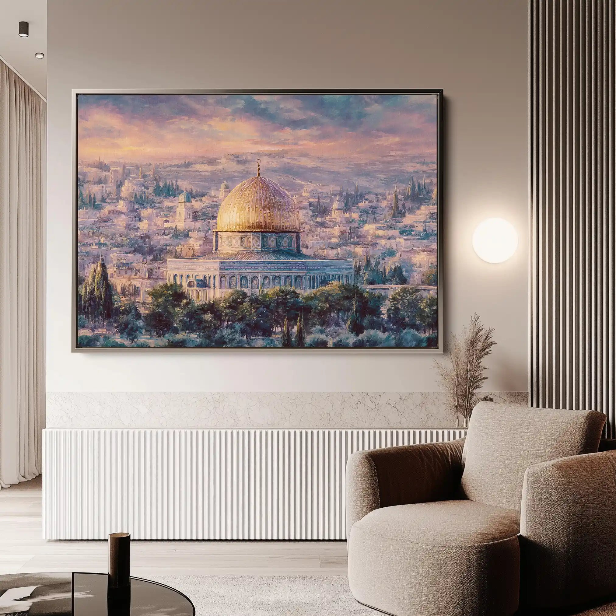 Palestine 164 Canvas Art 60 x 40 cm / Stretched on hidden frame