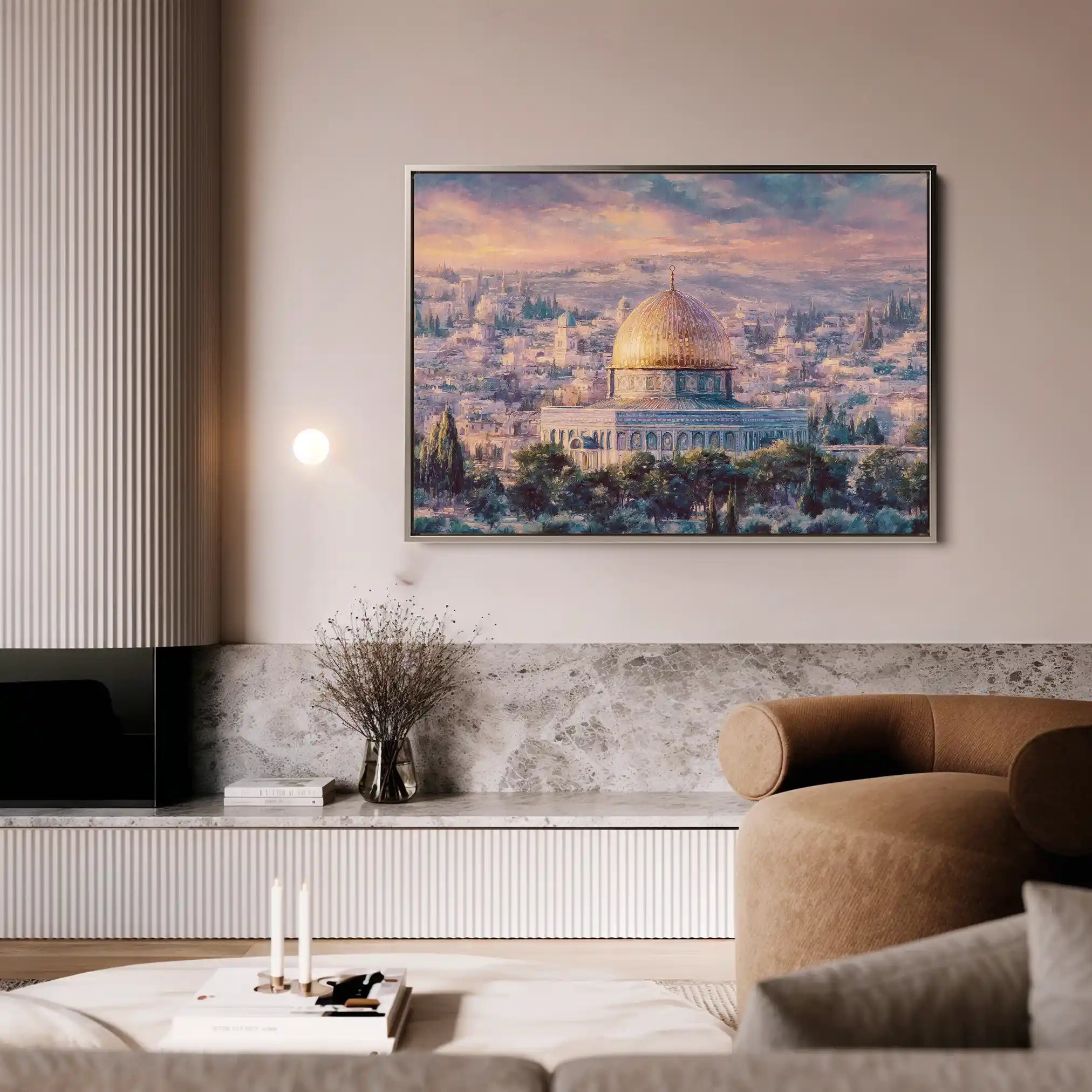 Palestine 164 Canvas Art 60 x 40 cm / Stretched on hidden frame