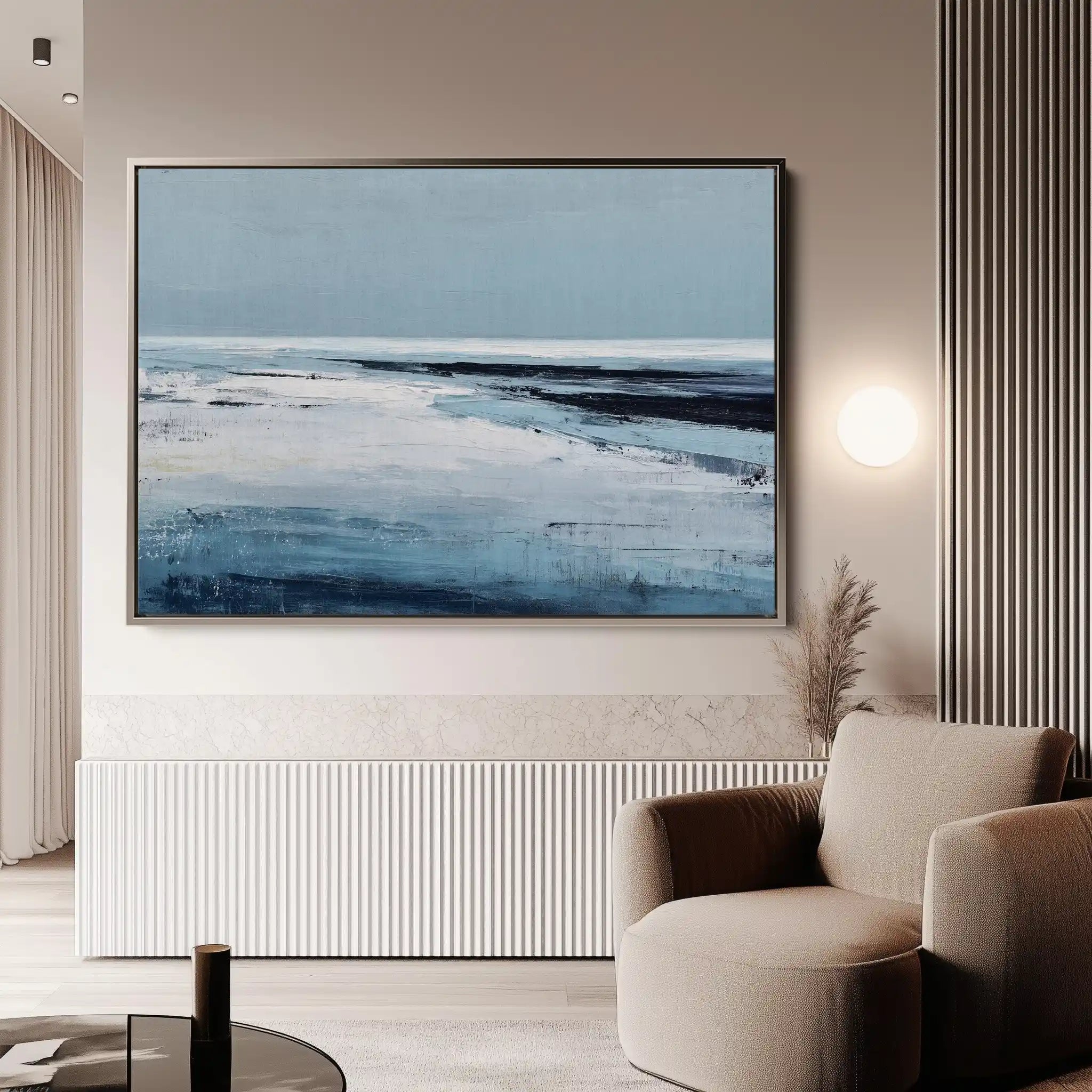 Abstract 1640 Canvas Art 60 x 40 cm / Stretched on hidden frame