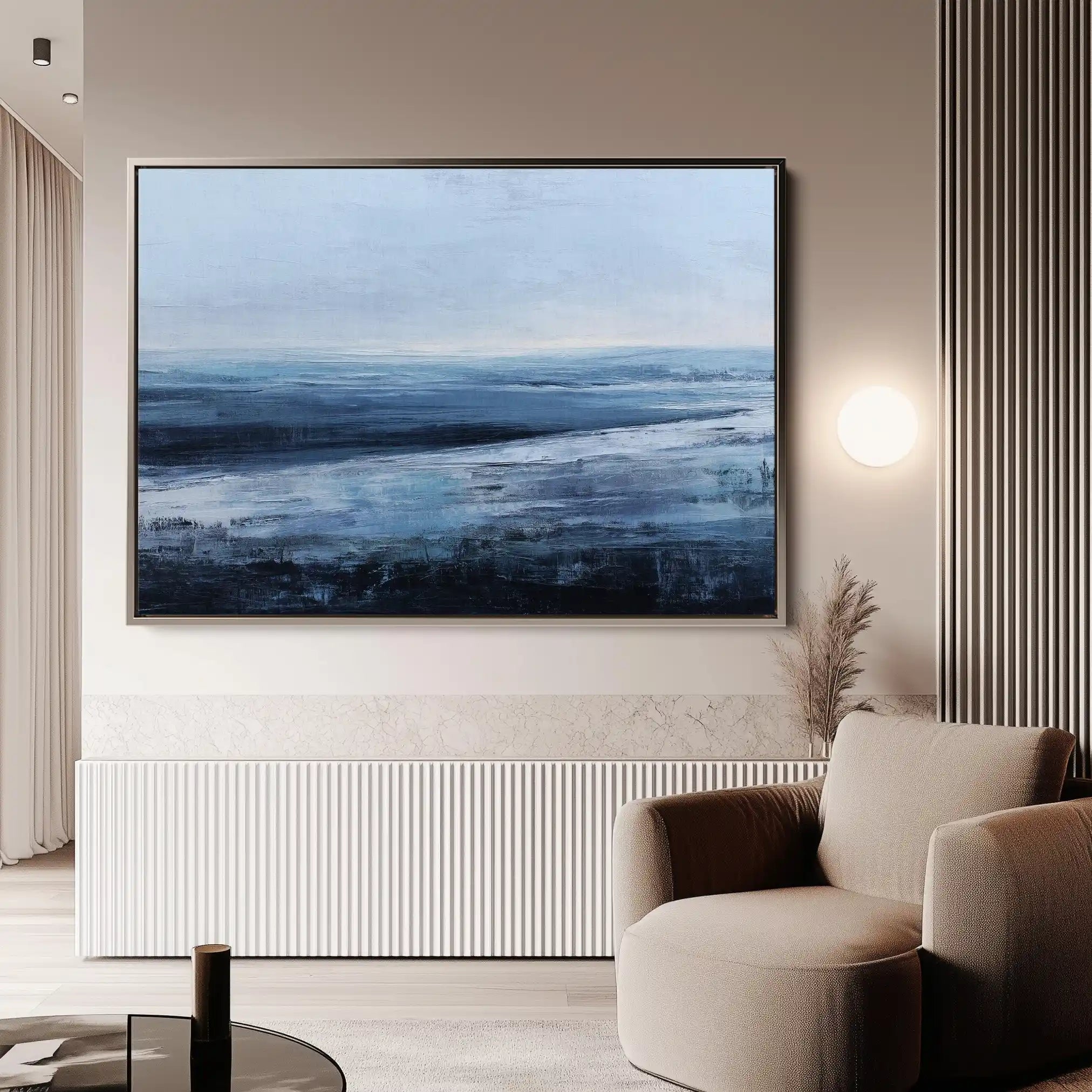 Abstract 1641 Canvas Art 60 x 40 cm / Stretched on hidden frame
