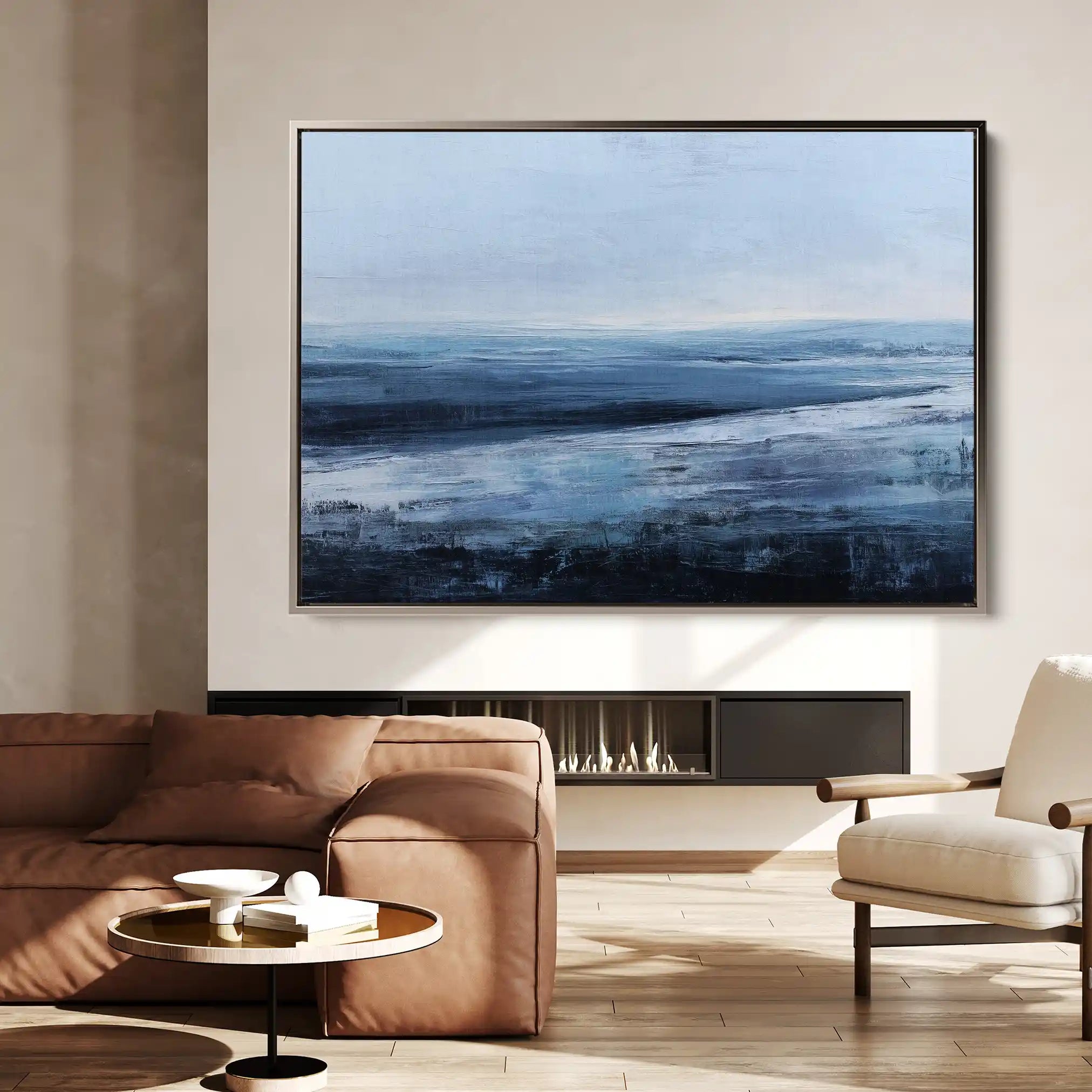 Abstract 1641 Canvas Art 60 x 40 cm / Stretched on hidden frame