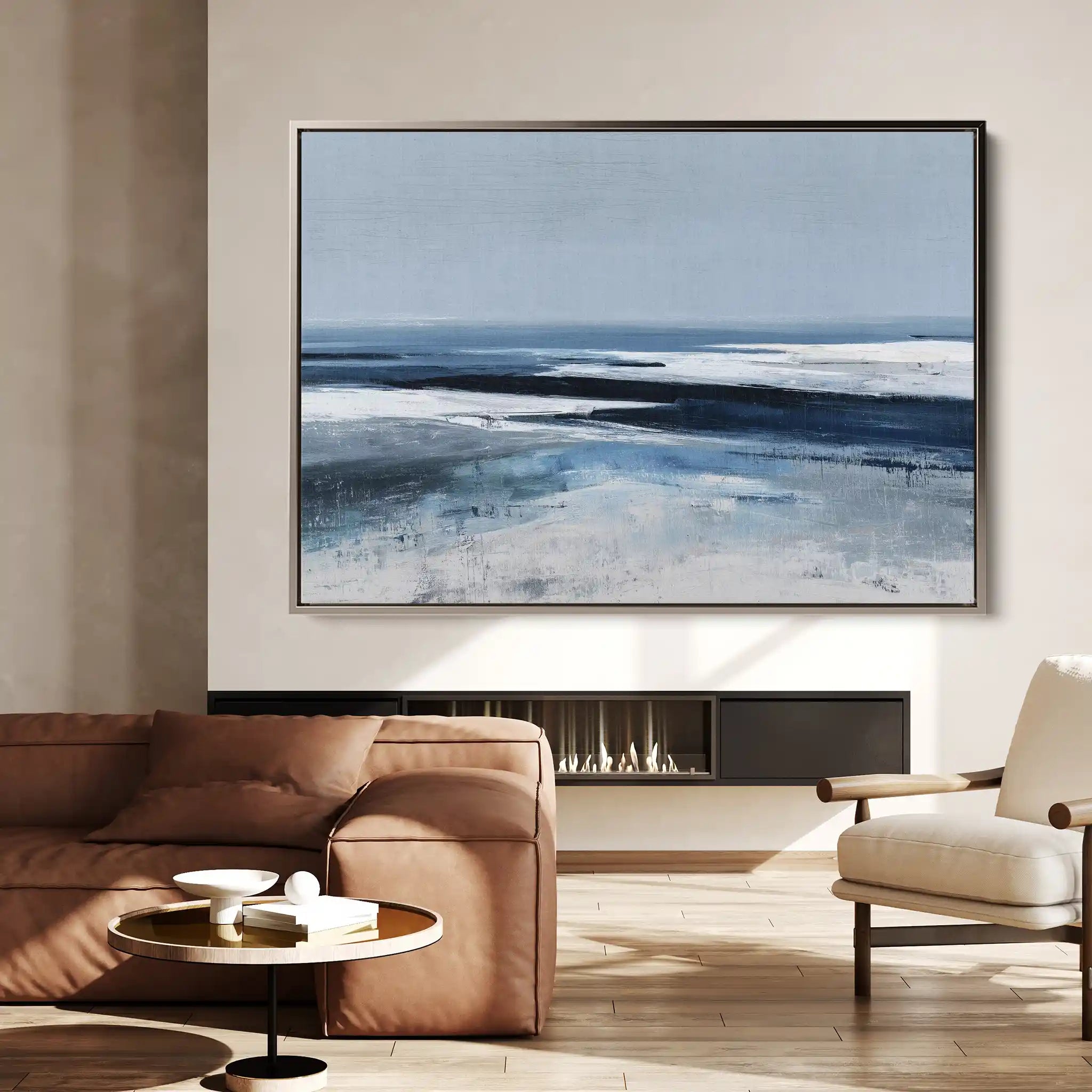 Abstract 1642 Canvas Art 60 x 40 cm / Stretched on hidden frame
