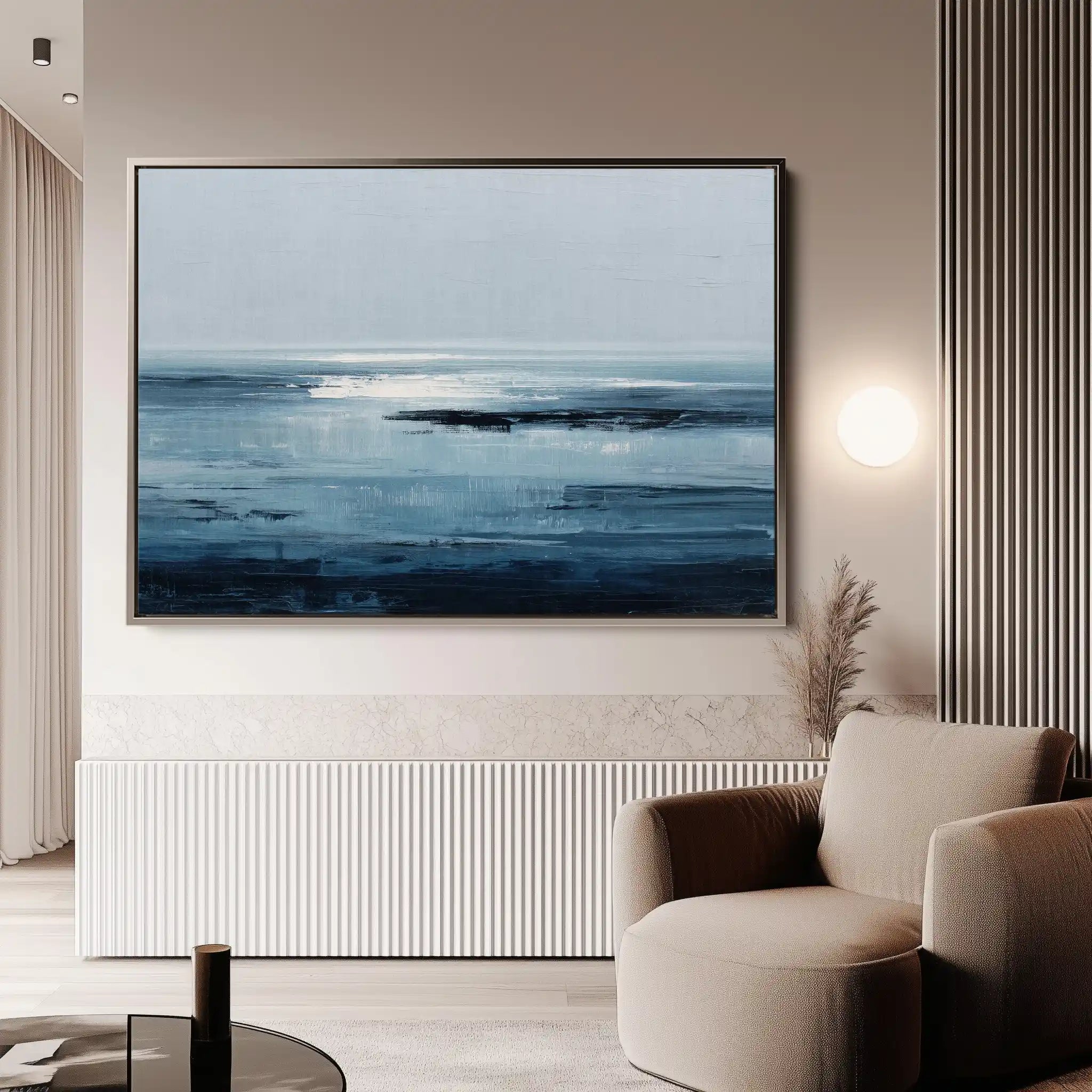 Abstract 1644 Canvas Art 60 x 40 cm / Stretched on hidden frame