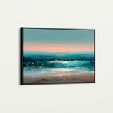 Abstract 1645 Canvas Art 60 x 40 cm / Stretched on hidden frame