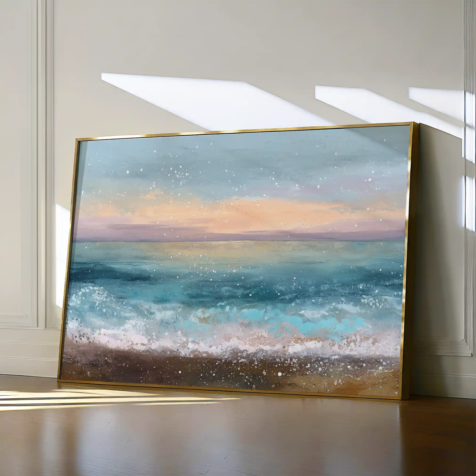 Abstract 1646 Canvas Art 60 x 40 cm / Stretched on hidden frame