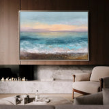Abstract 1646 Canvas Art 60 x 40 cm / Stretched on hidden frame
