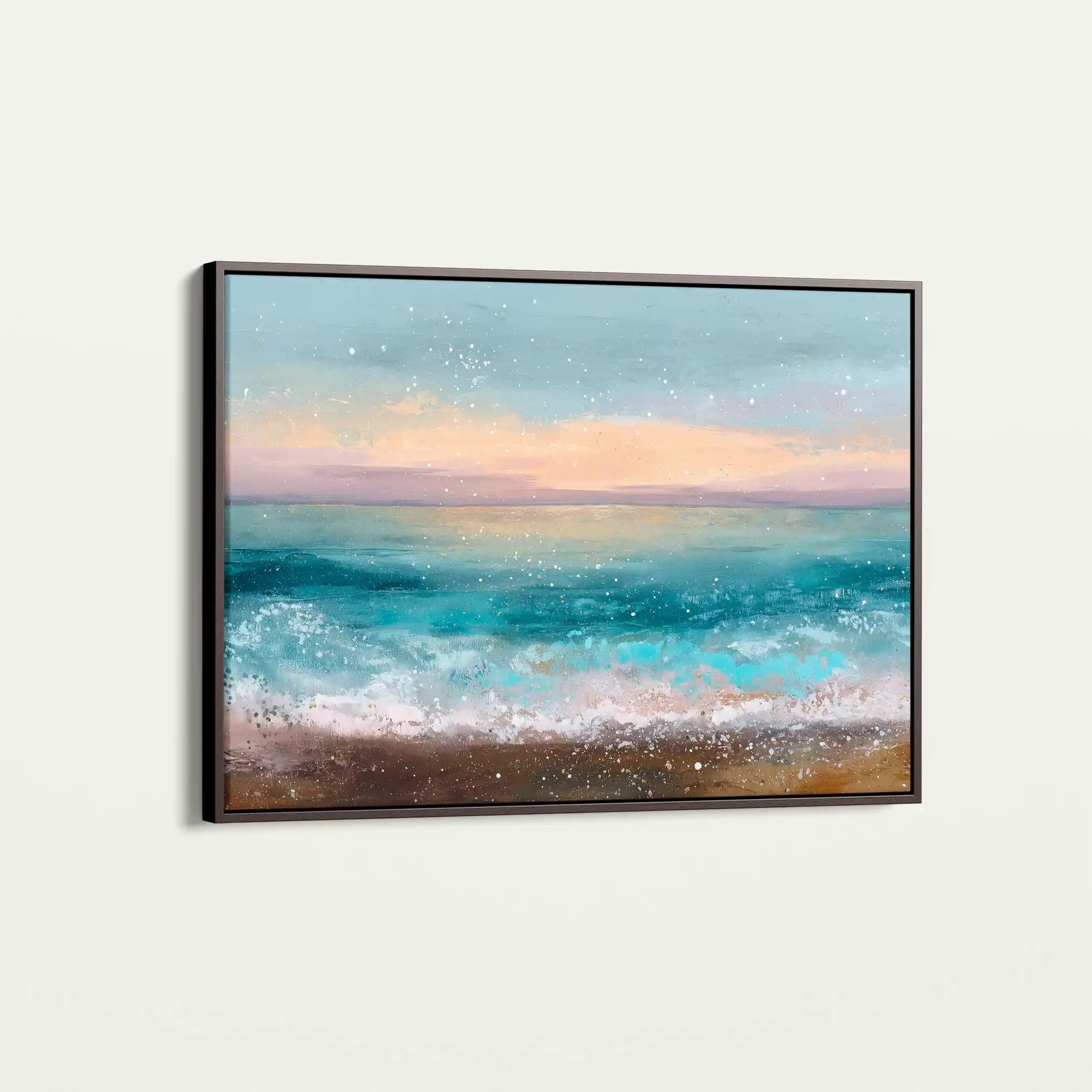 Abstract 1646 Canvas Art 60 x 40 cm / Stretched on hidden frame