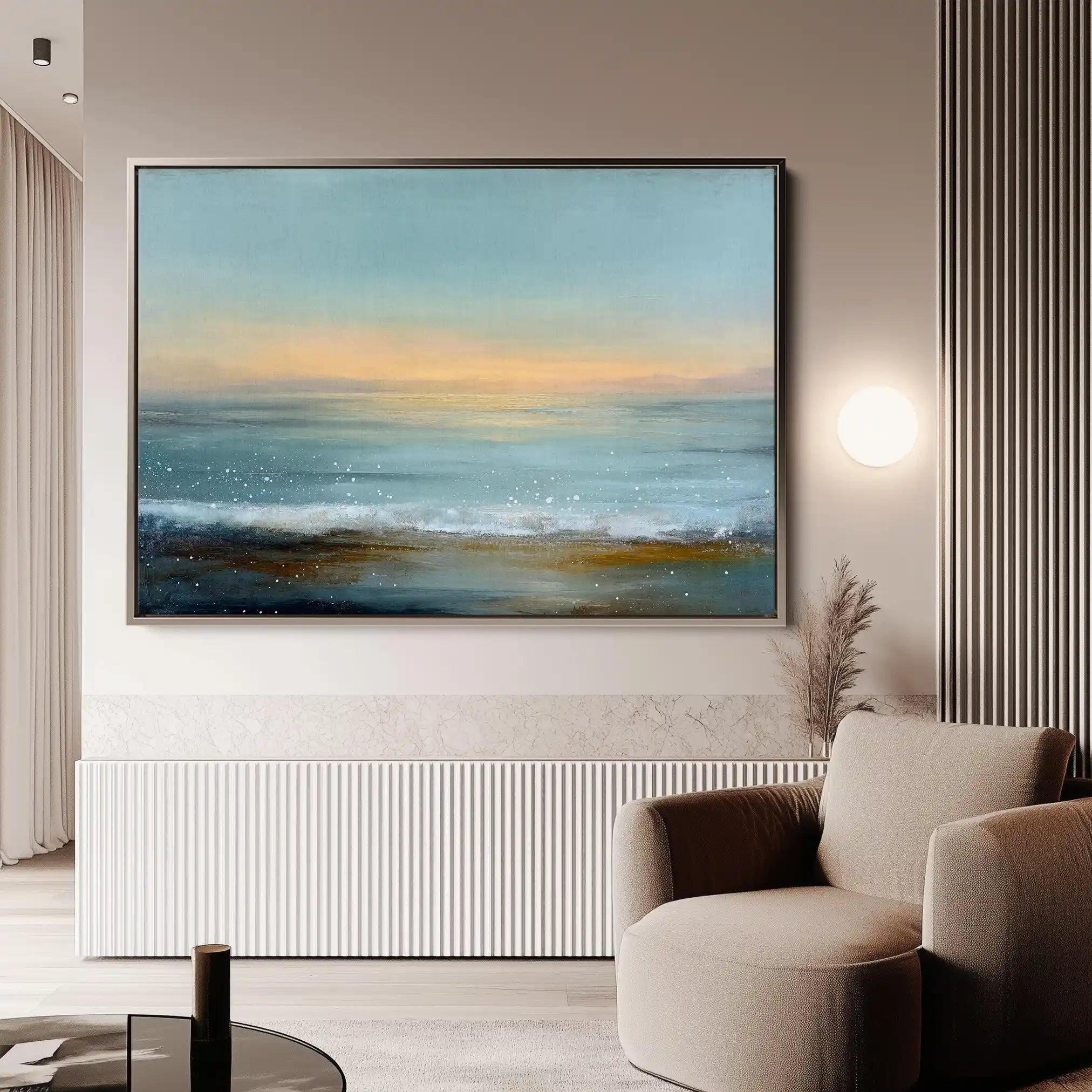 Abstract 1648 Canvas Art 60 x 40 cm / Stretched on hidden frame