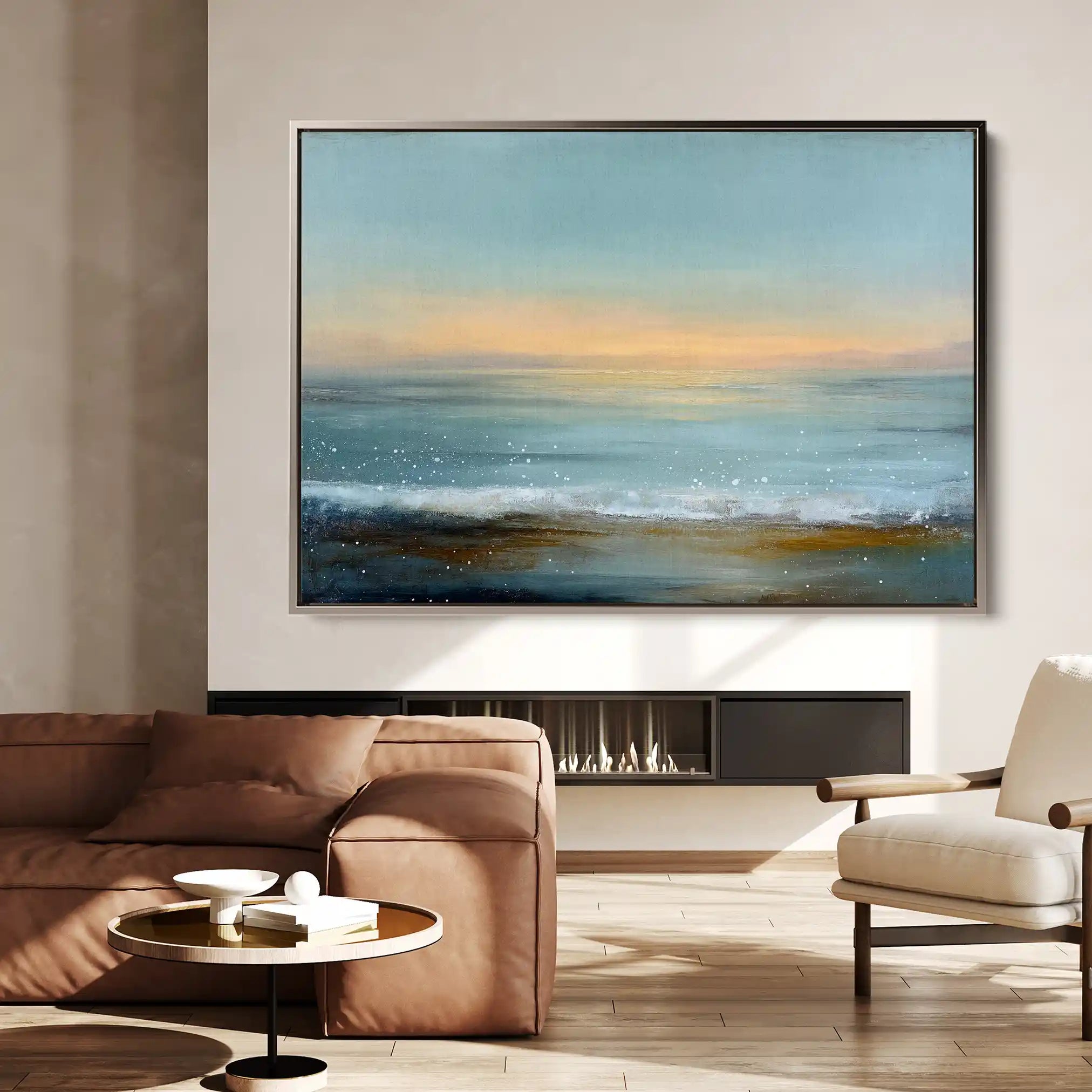 Abstract 1648 Canvas Art 60 x 40 cm / Stretched on hidden frame