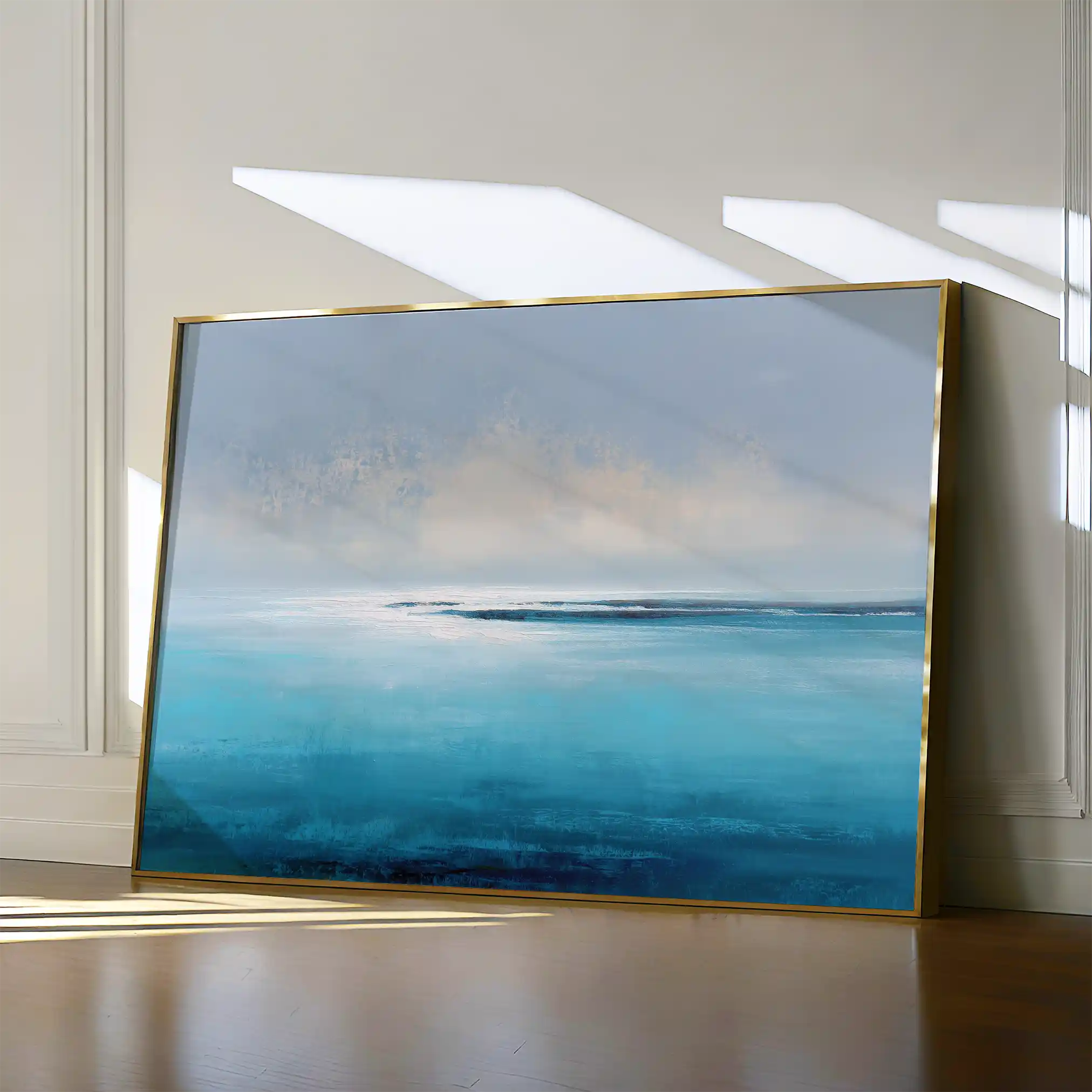 Abstract 1649 Canvas Art 60 x 40 cm / Stretched on hidden frame