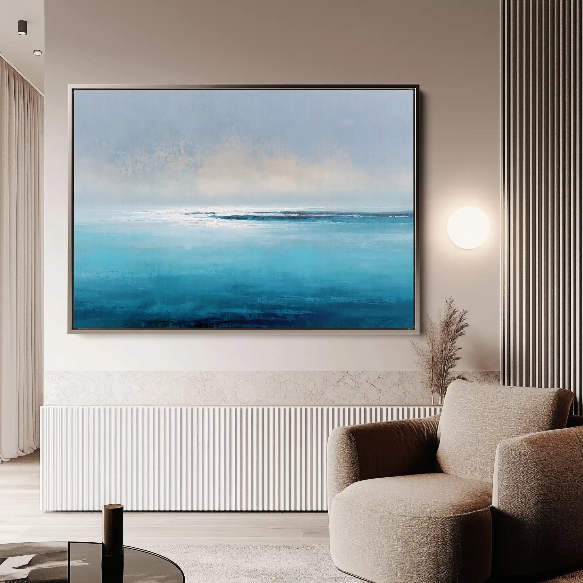 Abstract 1649 Canvas Art 60 x 40 cm / Stretched on hidden frame