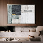 Abstract 165 Canvas Art 60 x 40 cm / Stretched on hidden frame