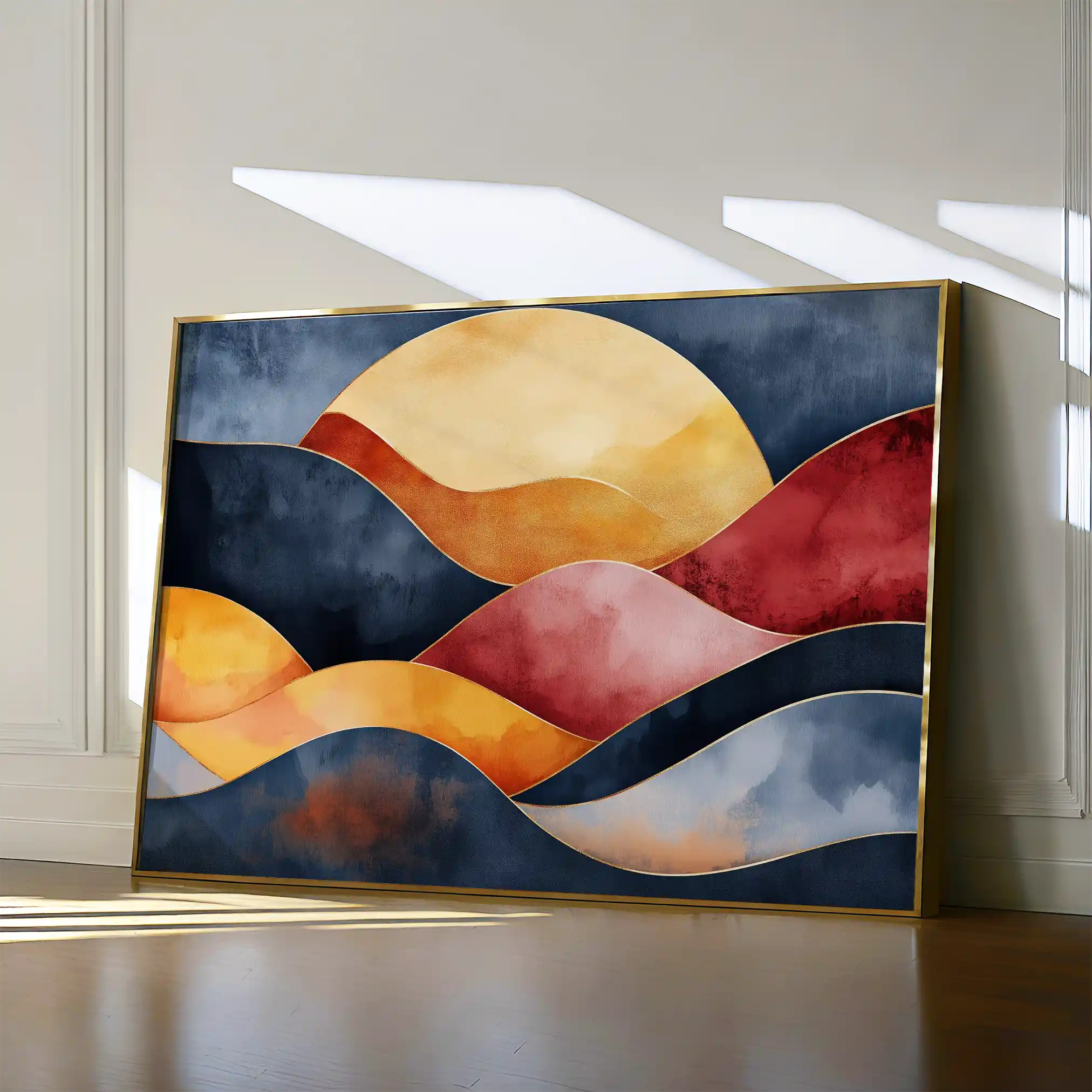 Boho 165 Canvas Art 90 x 60 cm / Stretched on hidden frame