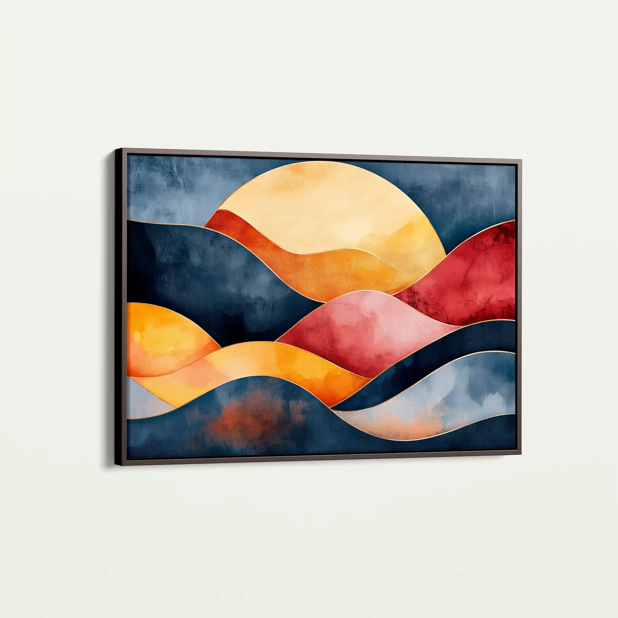 Boho 165 Canvas Art 90 x 60 cm / Stretched on hidden frame