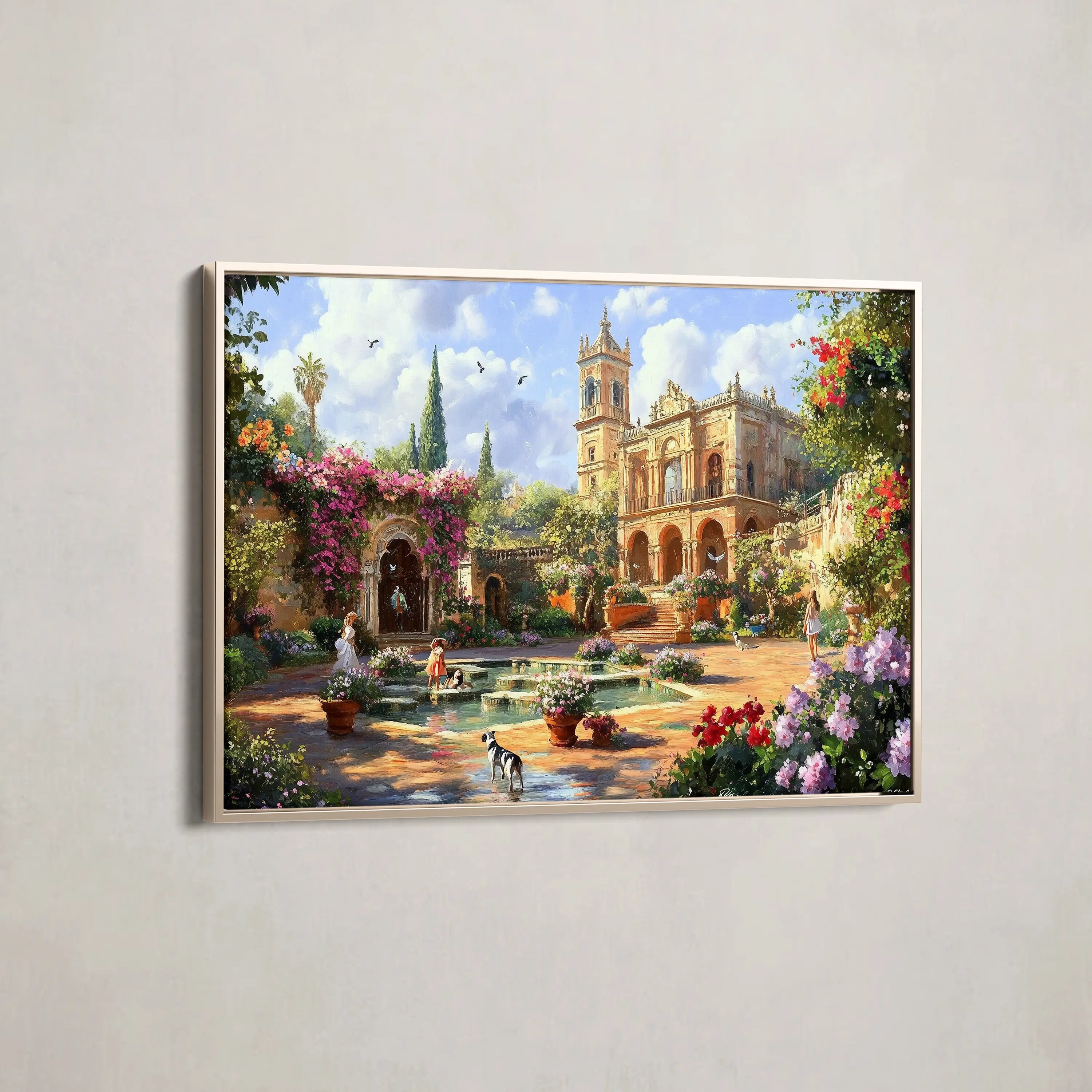 Landscape Canvas Wall Art WAD165-L 90 x 60 cm / Stretched on hidden frame