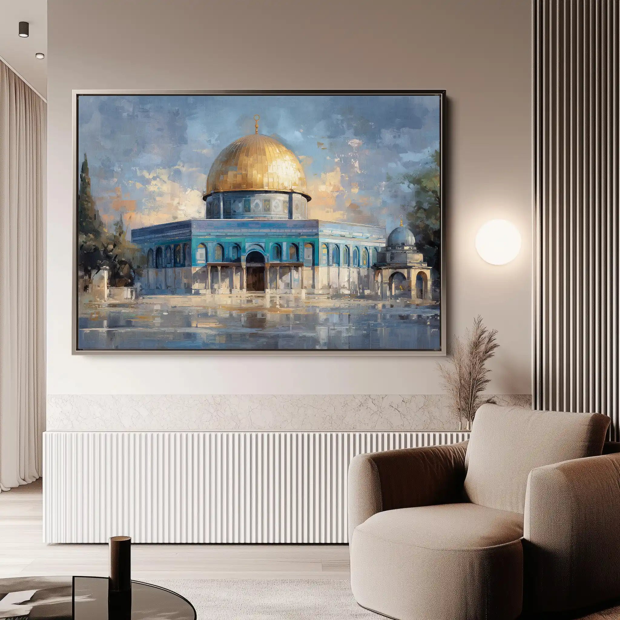 Palestine 165 Canvas Art 60 x 40 cm / Stretched on hidden frame
