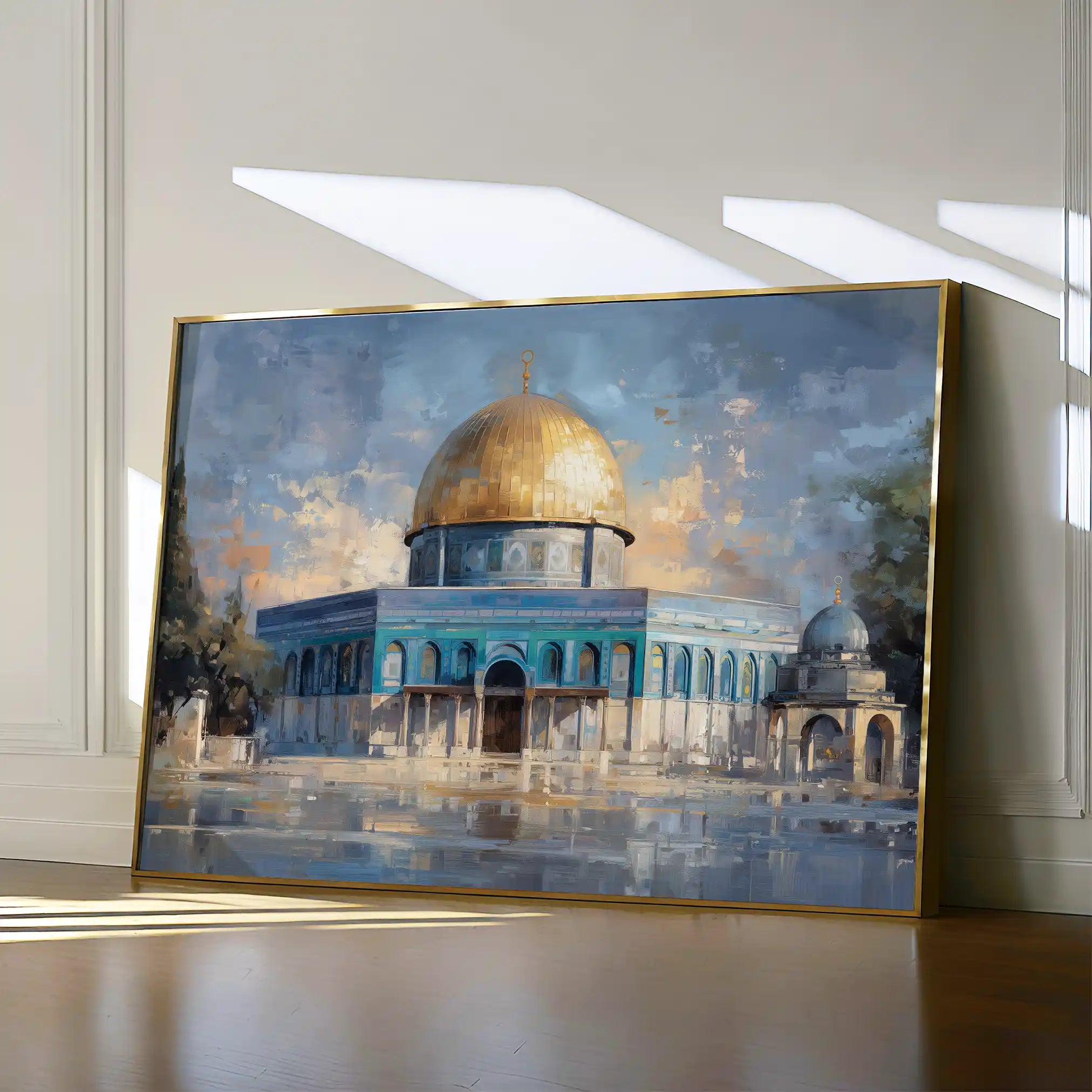 Palestine 165 Canvas Art 60 x 40 cm / Stretched on hidden frame