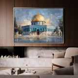 Palestine 165 Canvas Art 60 x 40 cm / Stretched on hidden frame