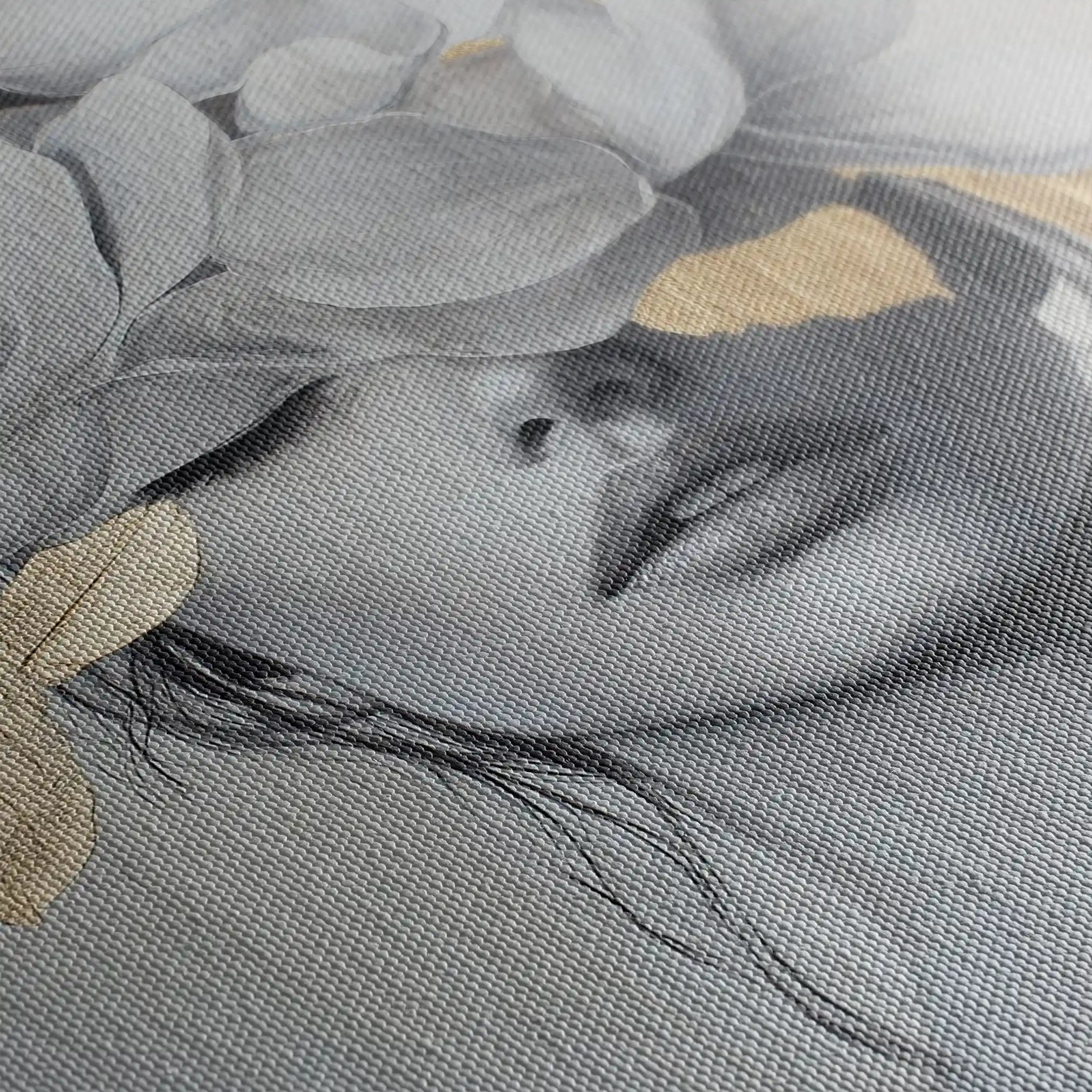Portrait 165 Canvas Art 90 x 60 cm / Stretched on hidden frame