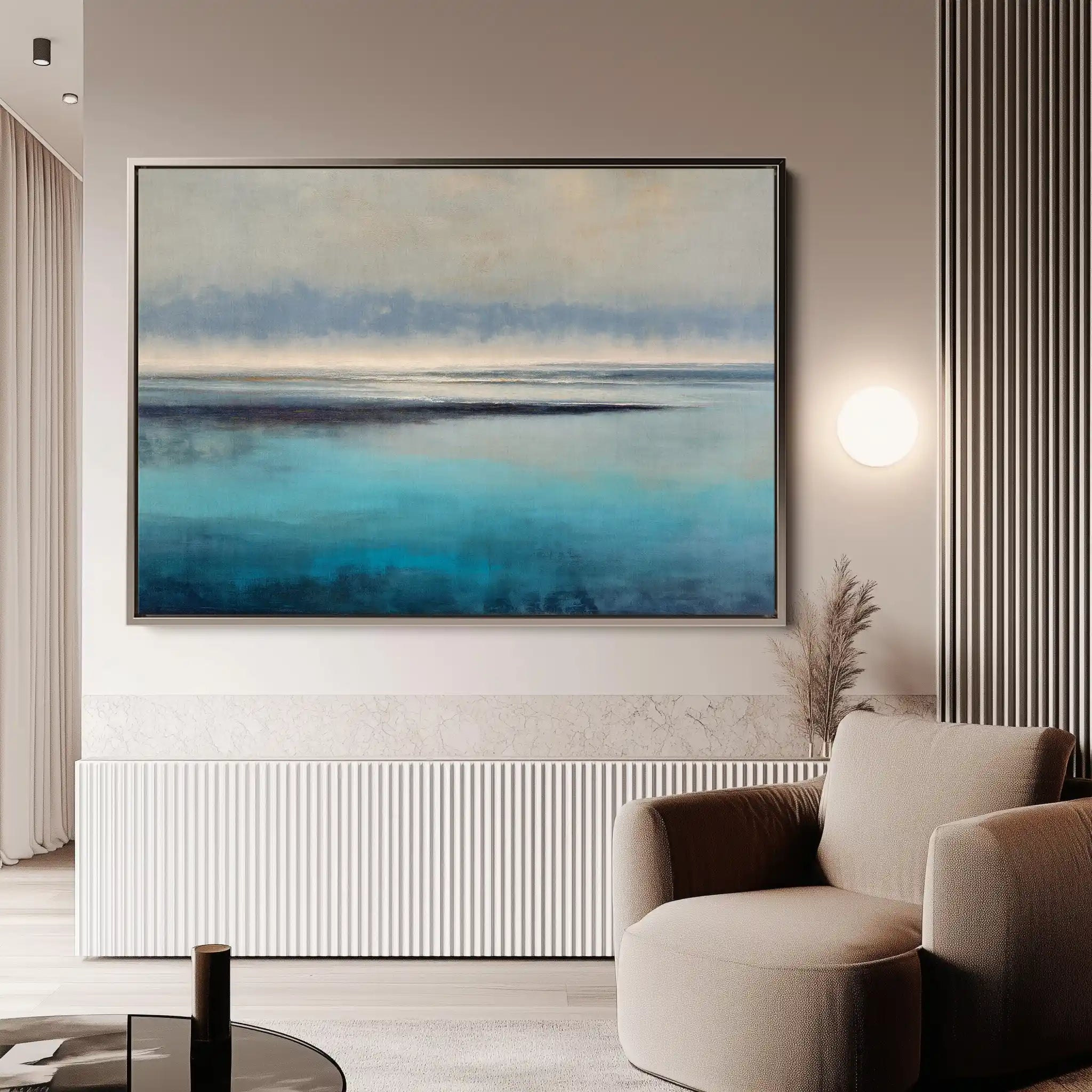 Abstract 1650 Canvas Art 60 x 40 cm / Stretched on hidden frame