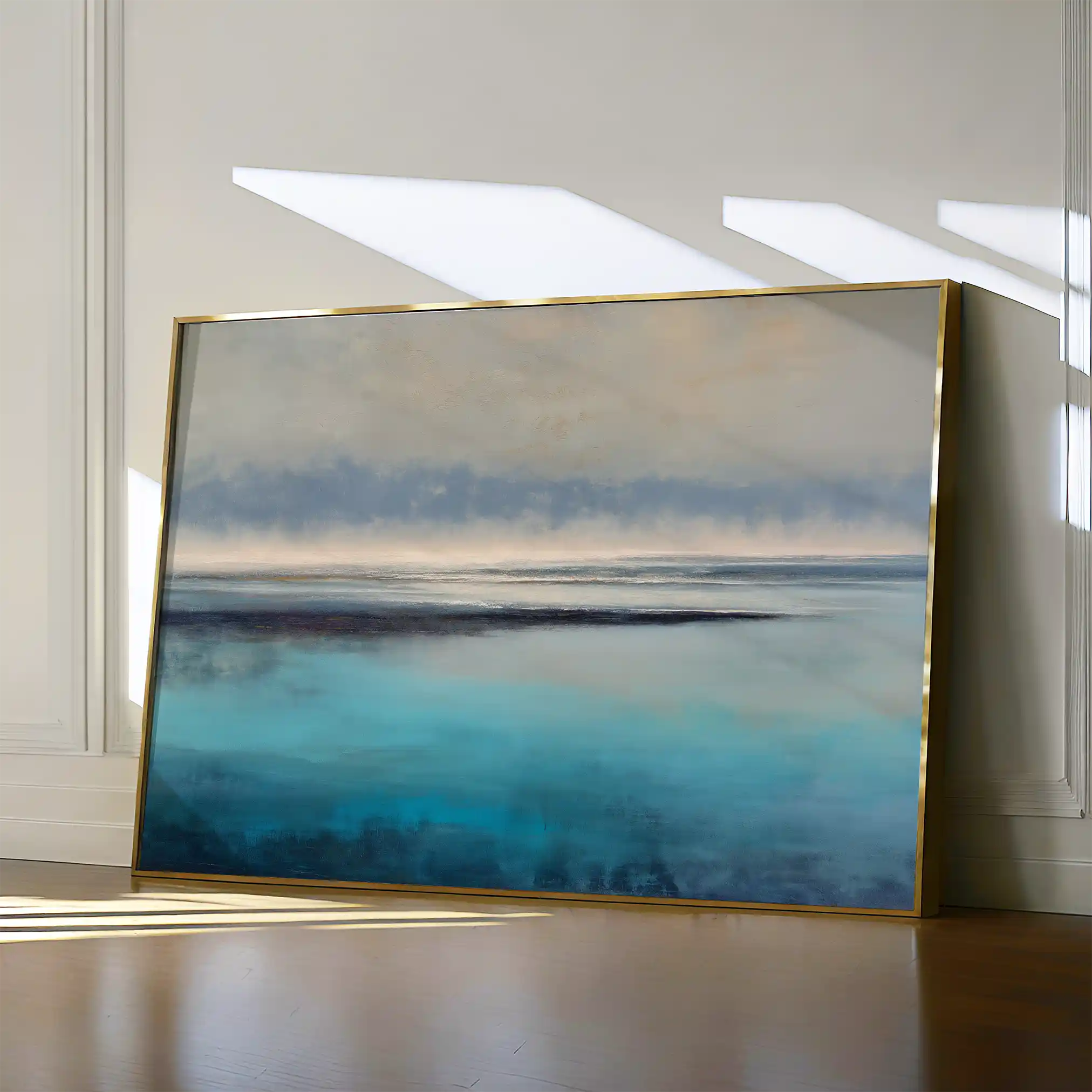 Abstract 1650 Canvas Art 60 x 40 cm / Stretched on hidden frame
