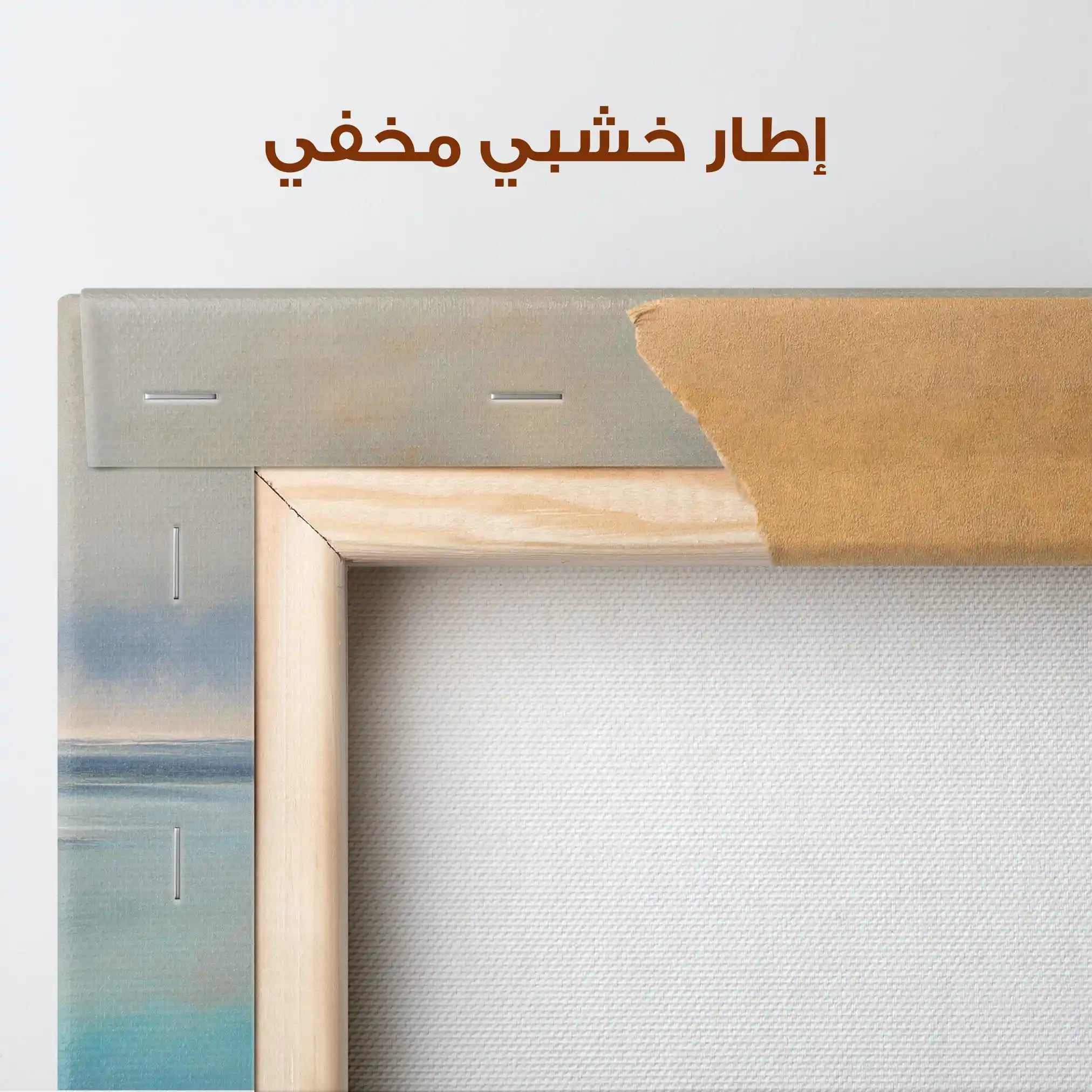 Abstract 1650 Canvas Art 60 x 40 cm / Stretched on hidden frame