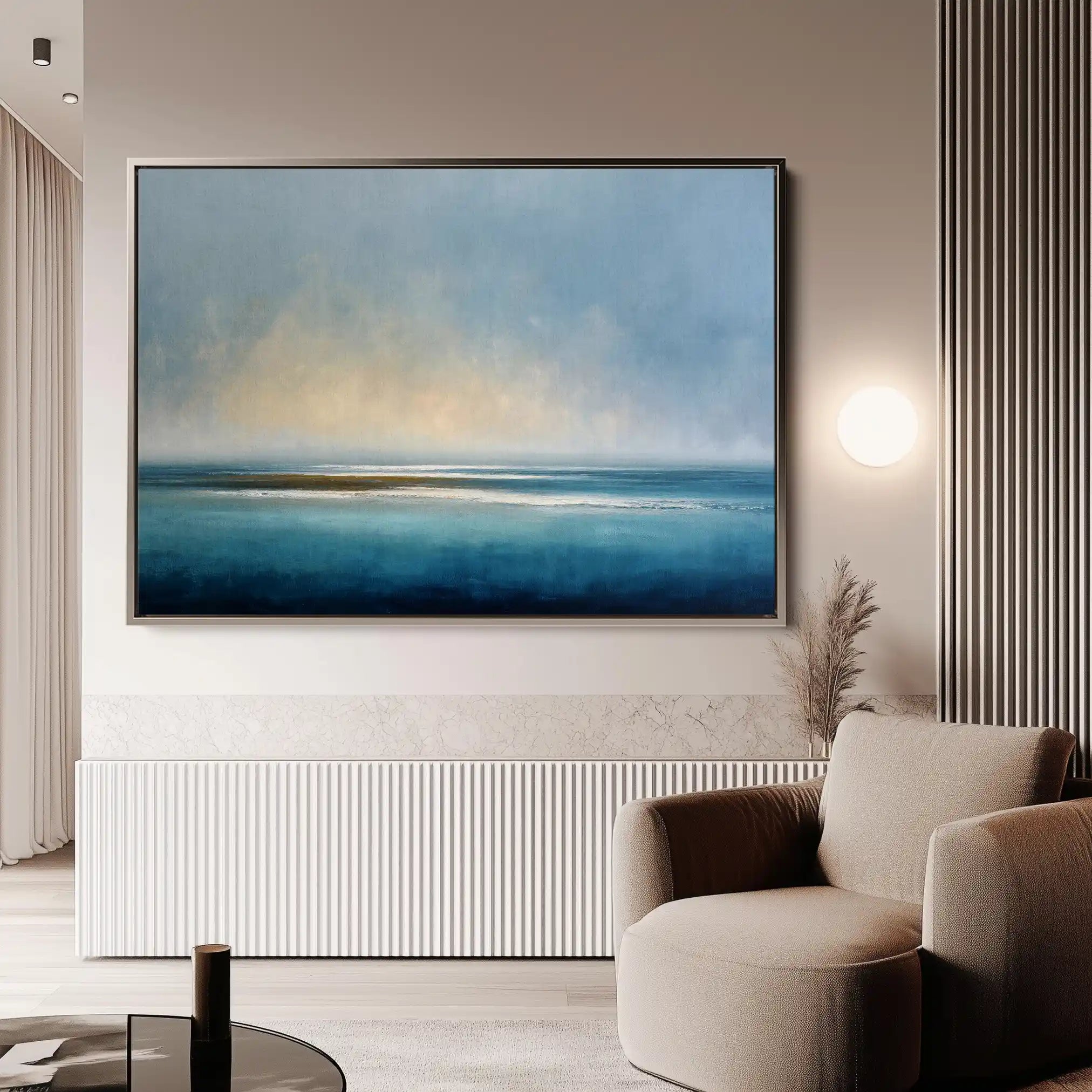 Abstract 1651 Canvas Art 60 x 40 cm / Stretched on hidden frame