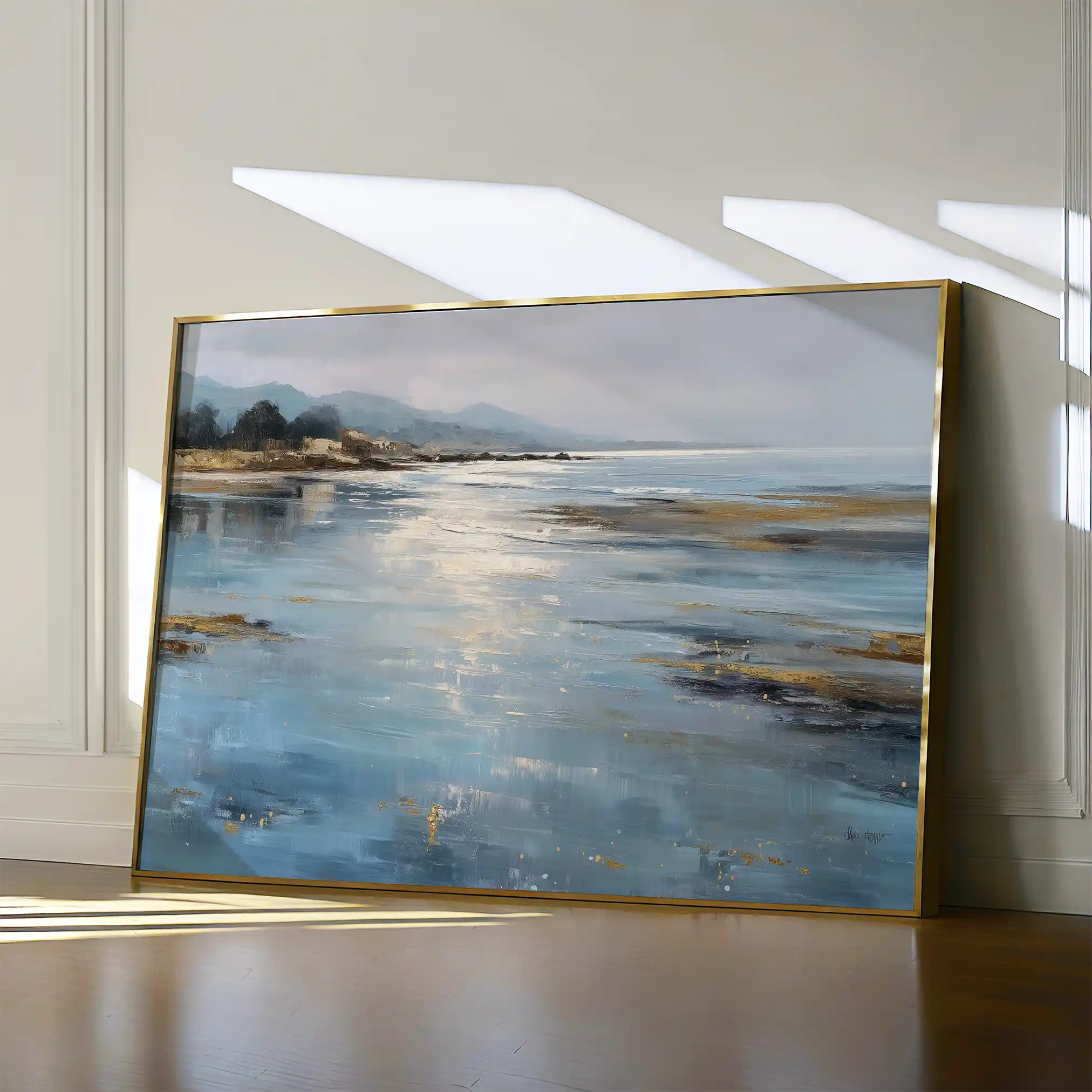 Abstract 1652 Canvas Art 60 x 40 cm / Stretched on hidden frame