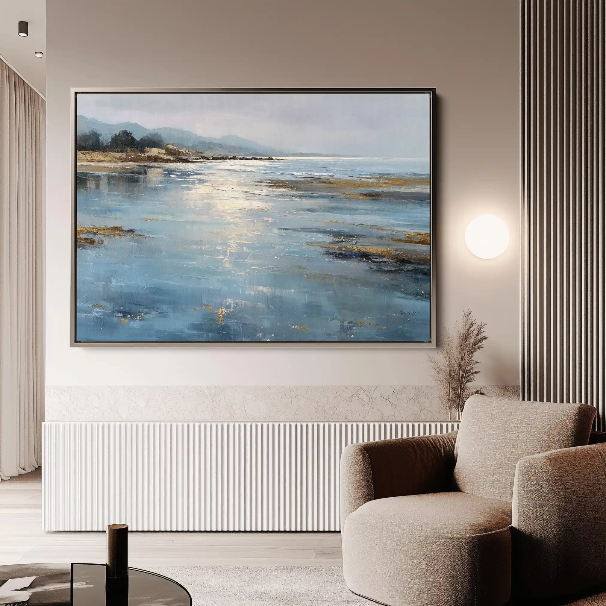 Abstract 1652 Canvas Art 60 x 40 cm / Stretched on hidden frame